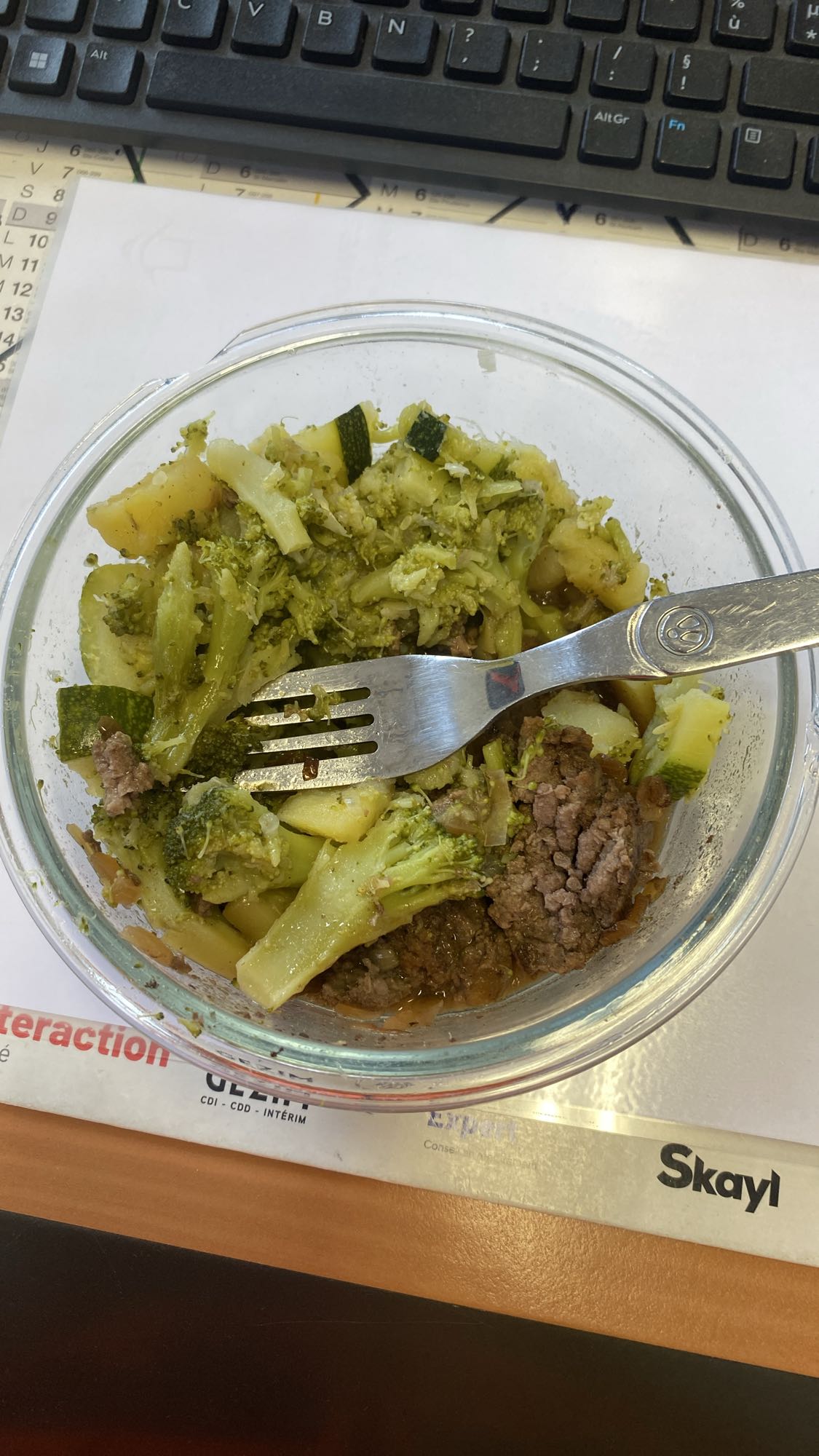 Boeuf et légumes vapeur