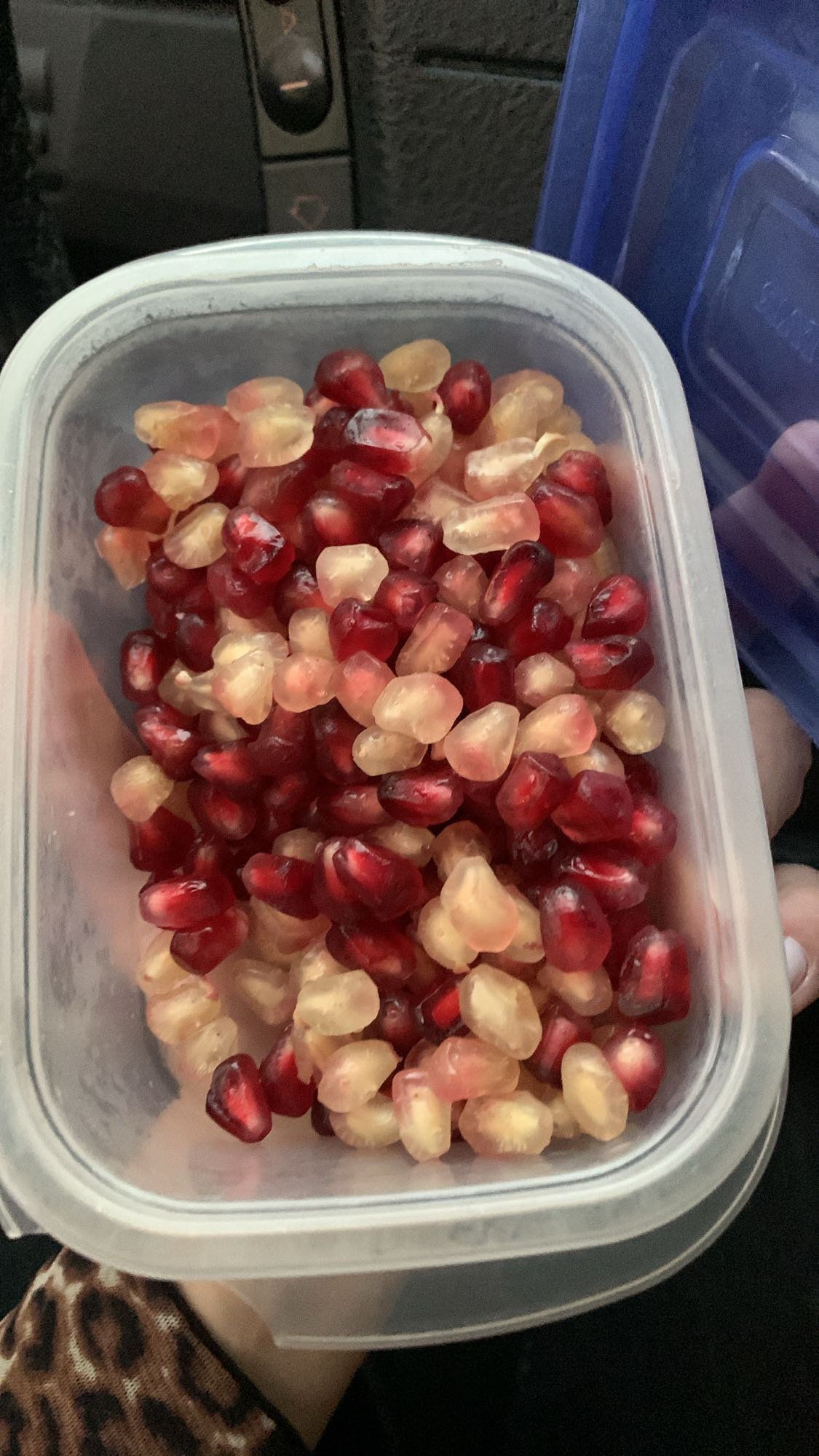 Pomegranate Seeds Snack