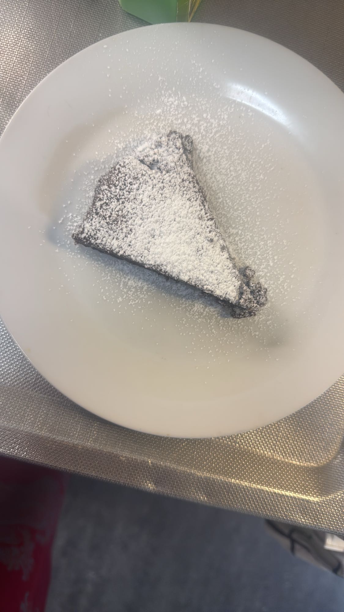 Chokladkaka med florsocker