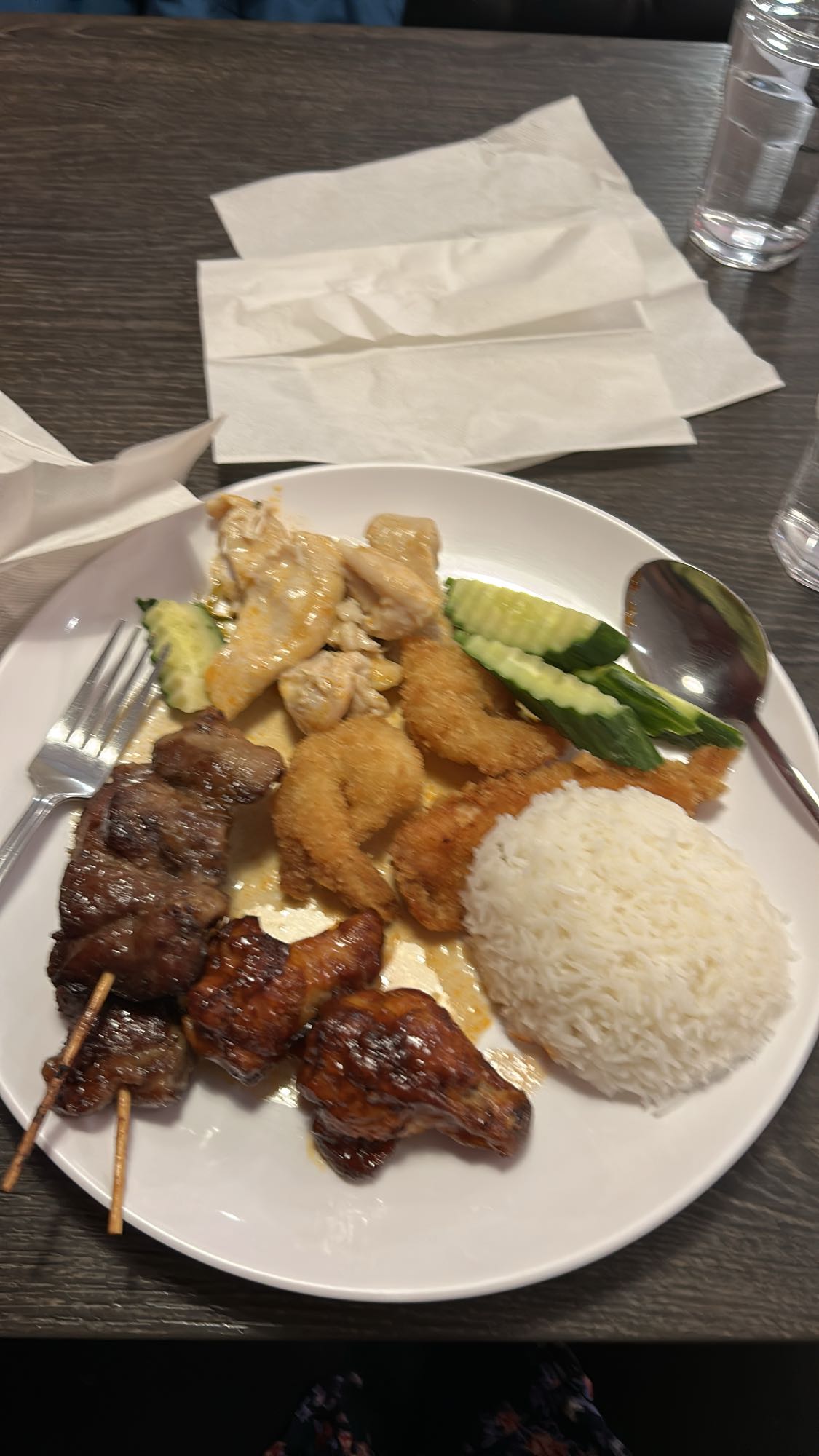 Asiatisk tallerkenmix