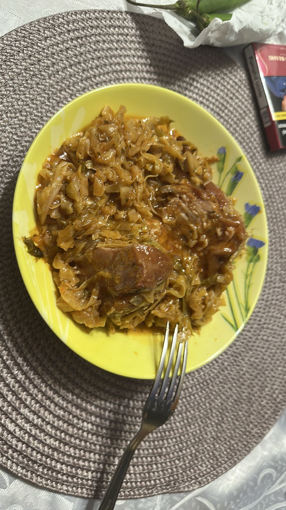 Varză cu carne de porc