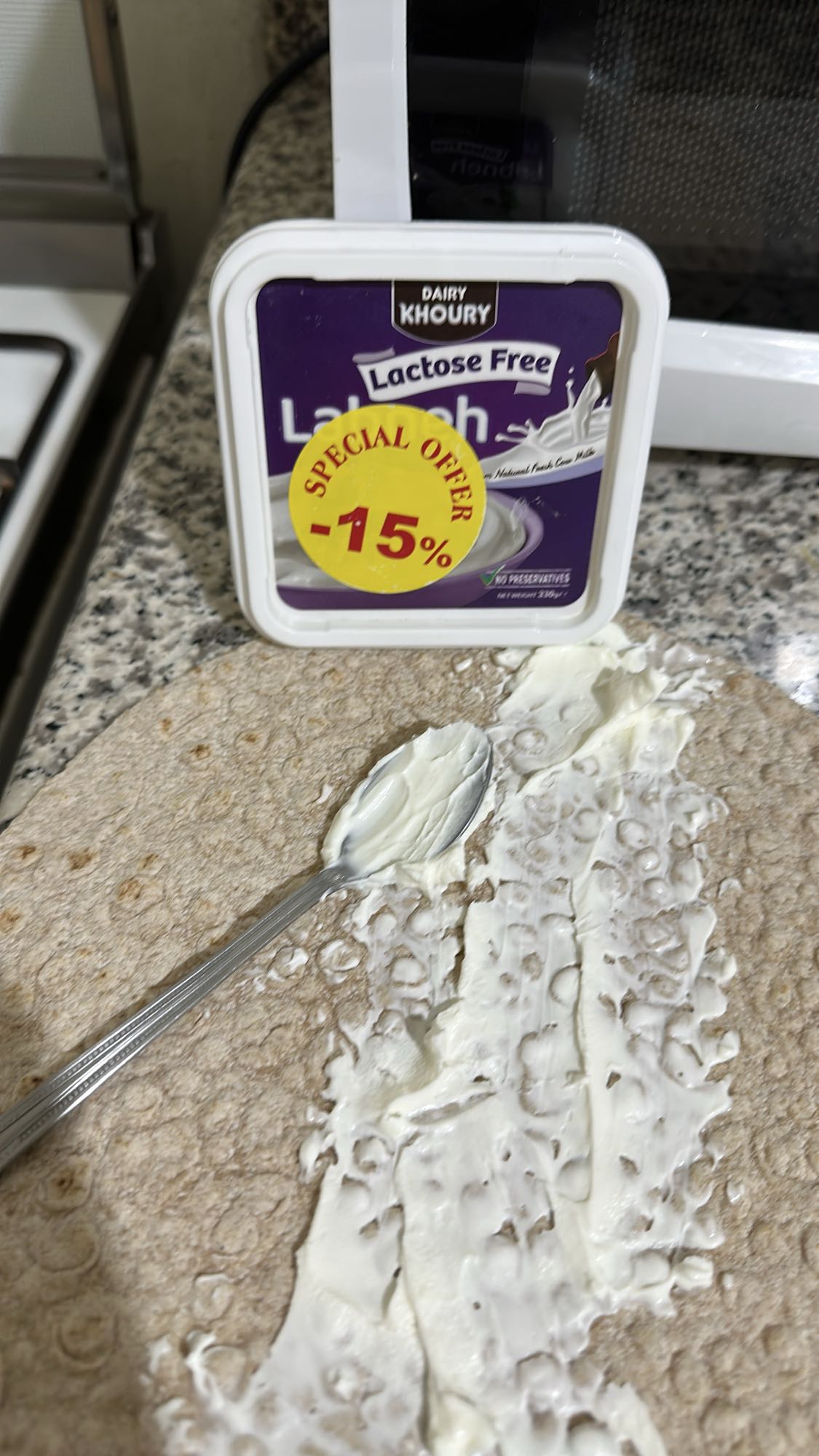 Flatbread with Labneh