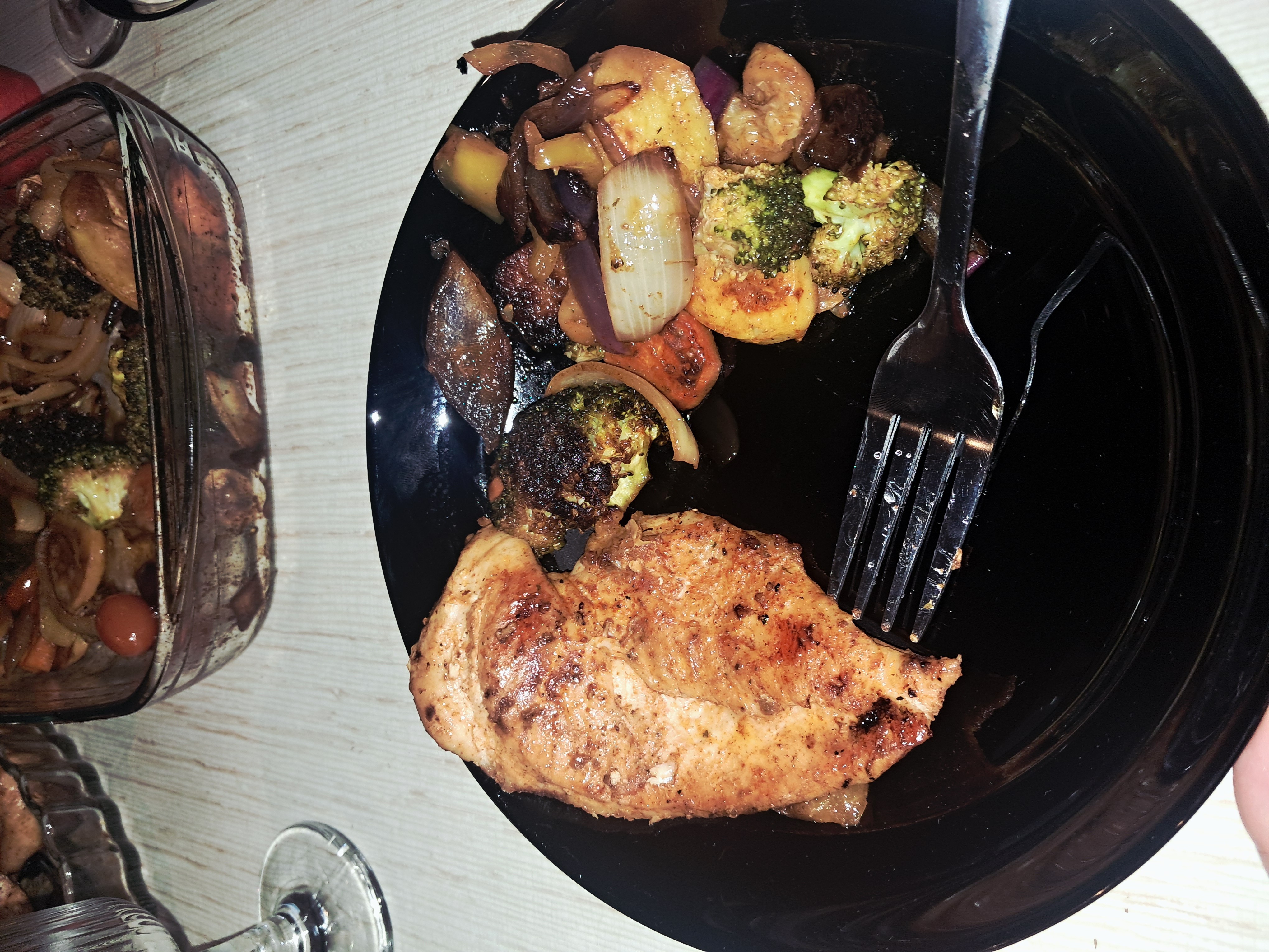 Grilled Chicken & Veggies