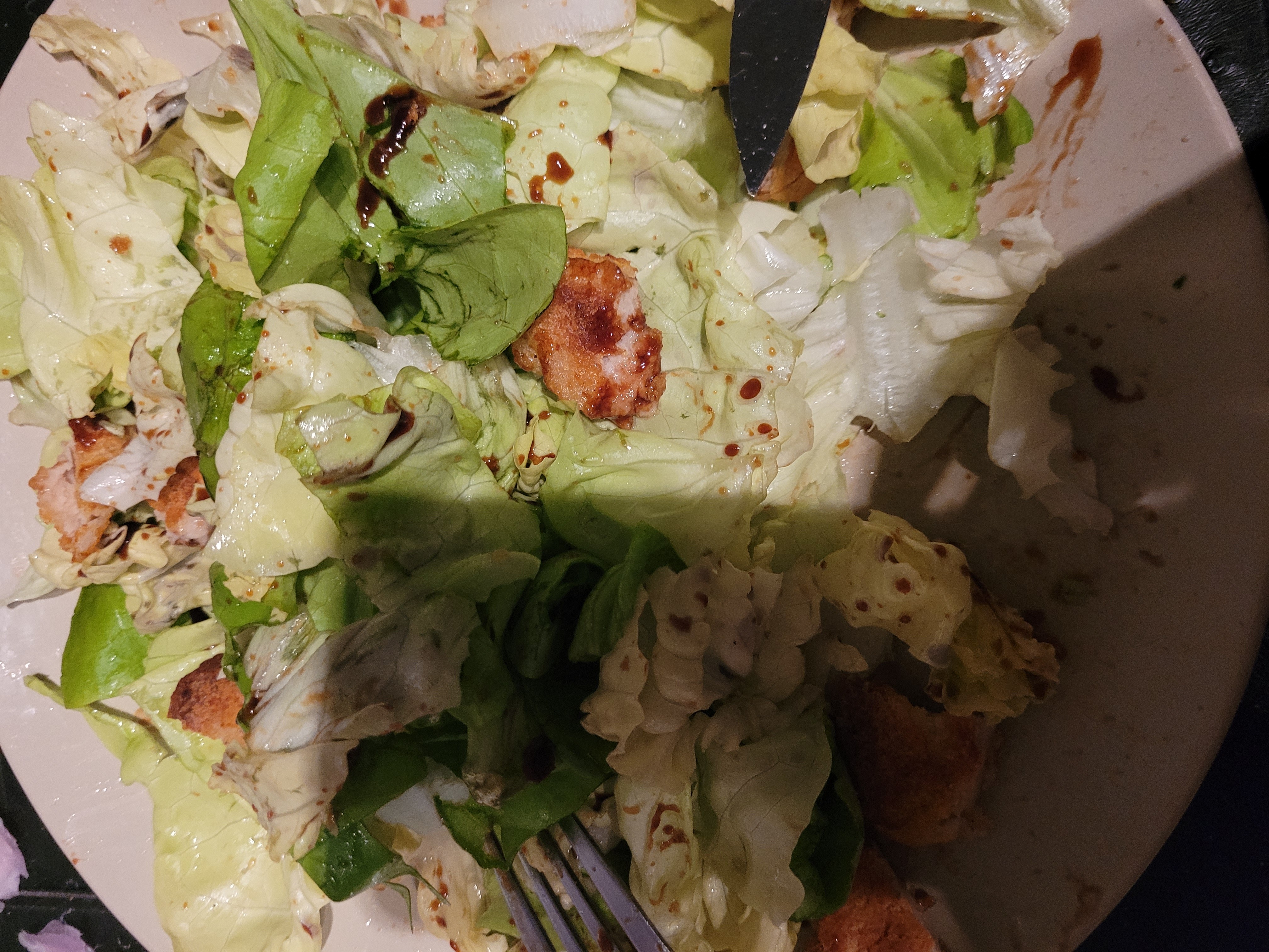 Salade poulet croquant