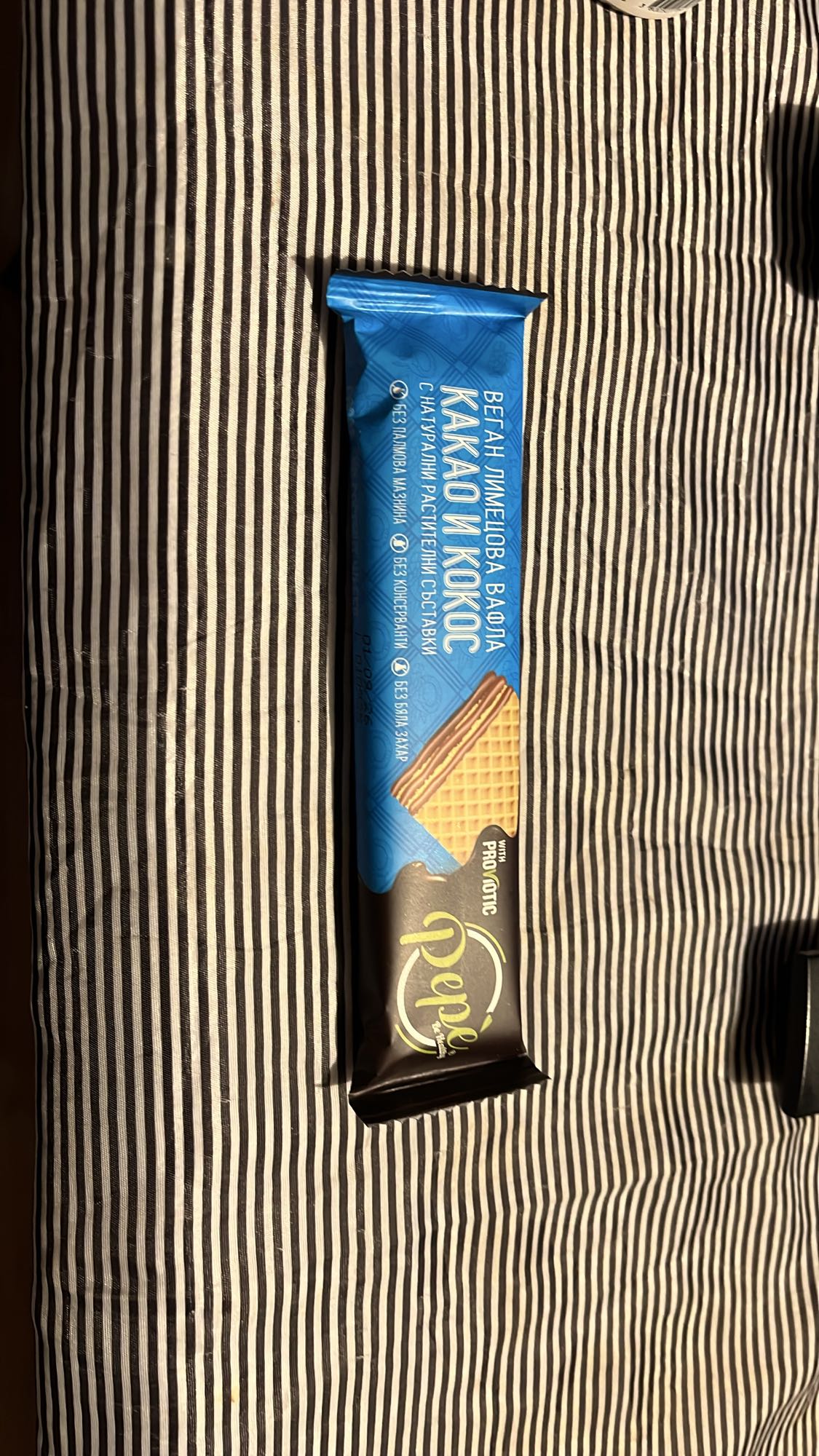 Веган вафла какао и кокос