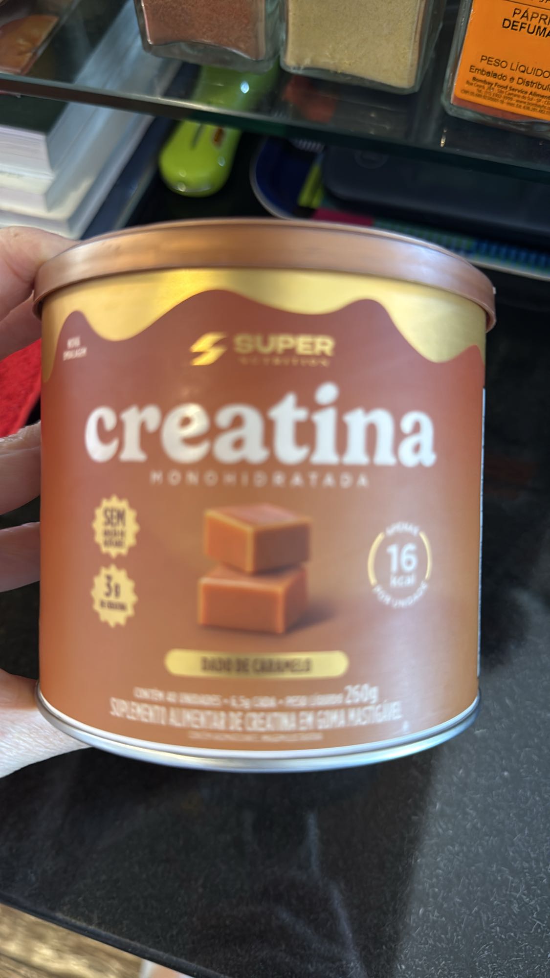 Creatina caramelo