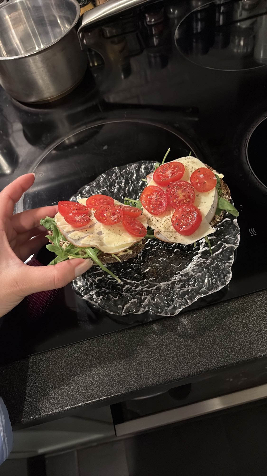 Smörgås med ost & tomat