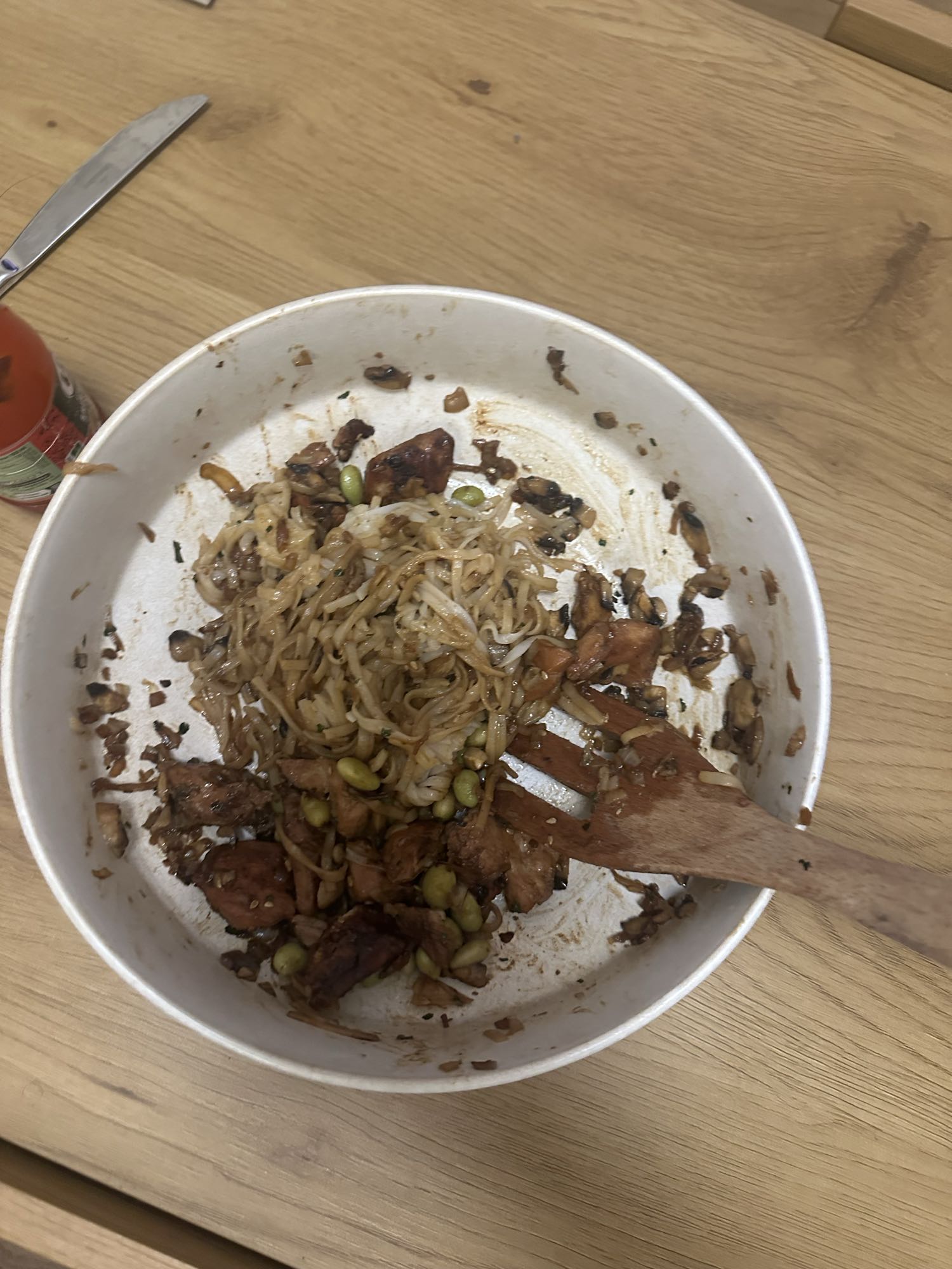 Nouilles au poulet sauté