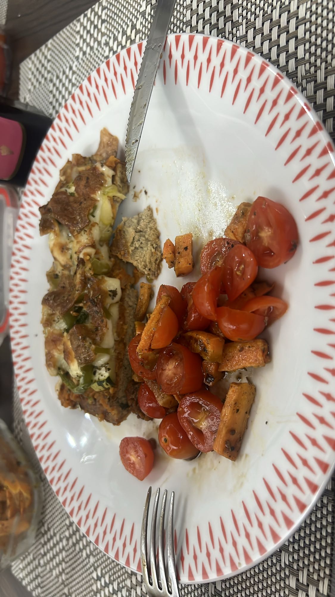 Veggie Meatloaf Plate