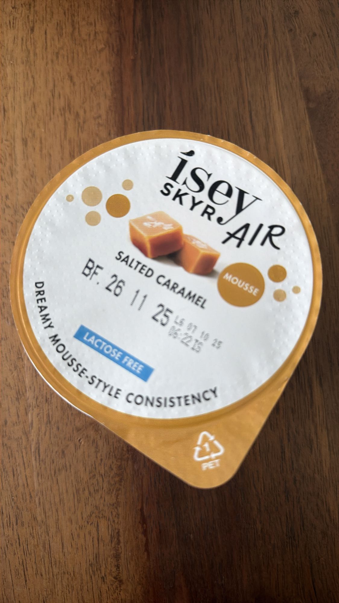 Skyr Salted Caramel Mousse