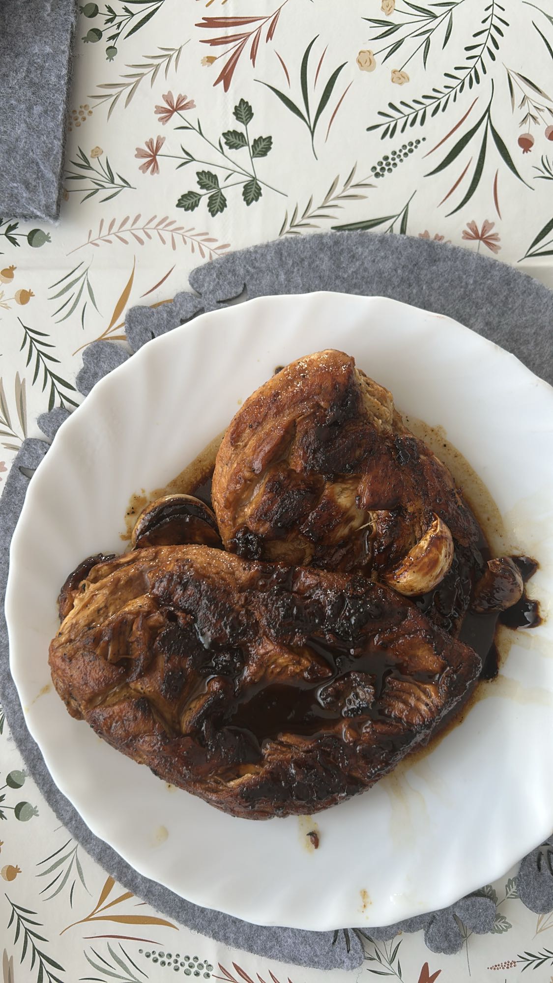 Pechuga de pollo asada