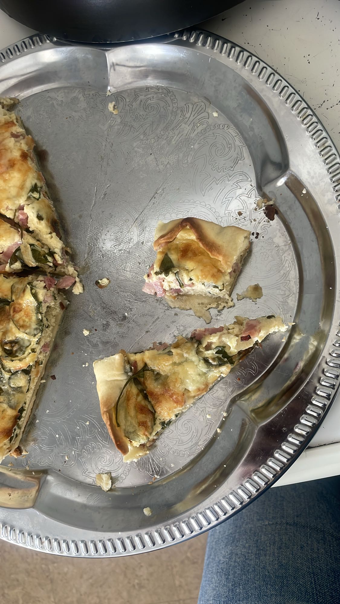 Quiche jambon fromage