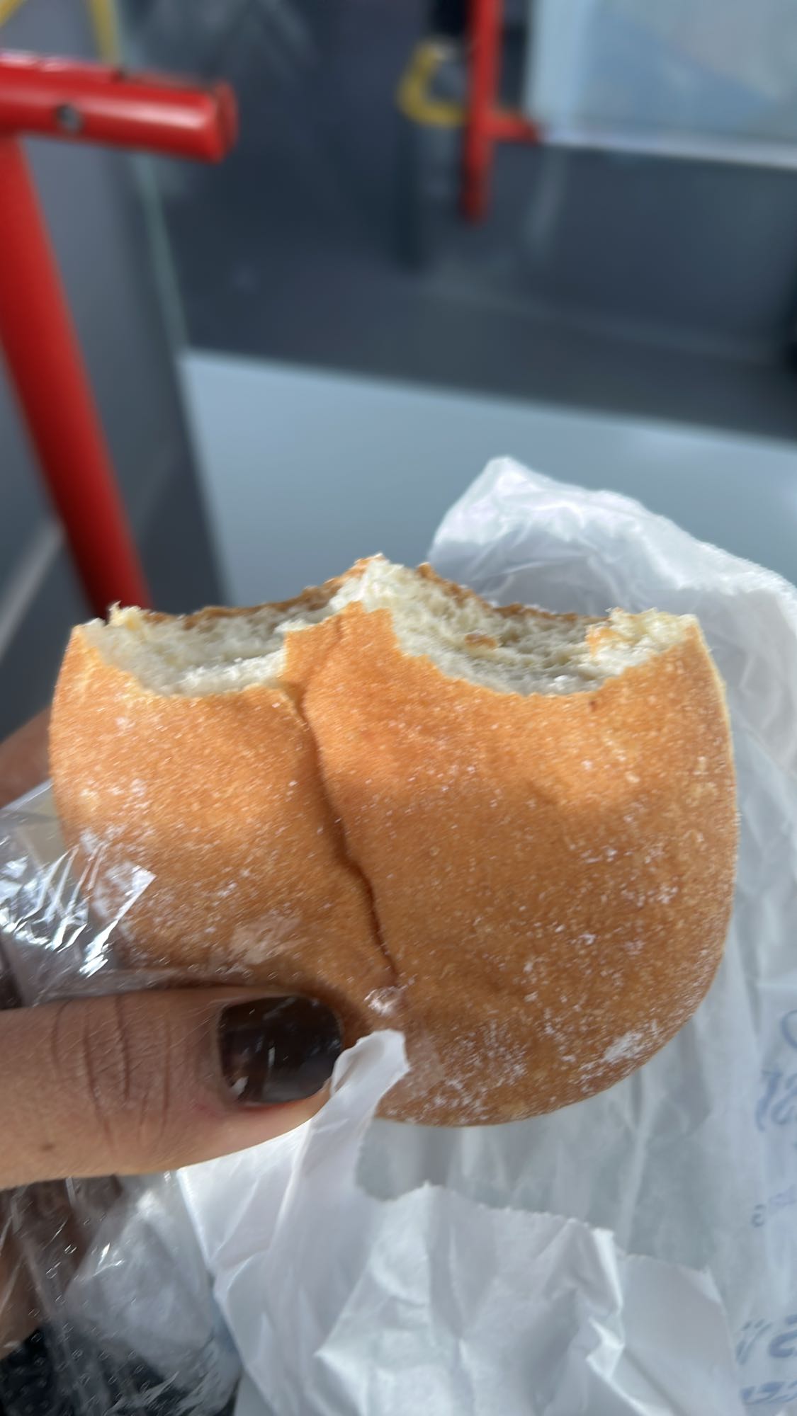 Plain White Bread Roll