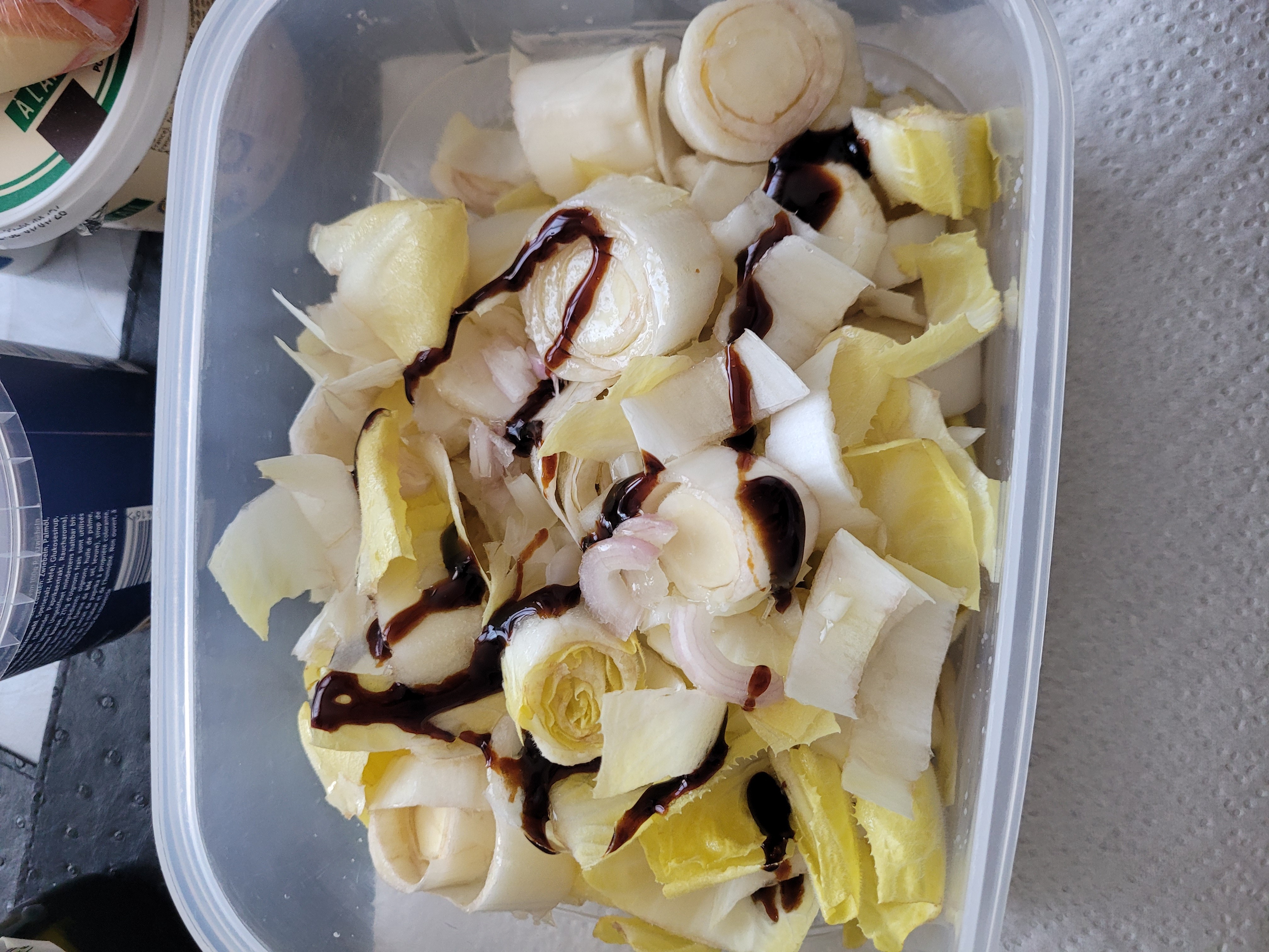 Salade d'endives et vinaigre