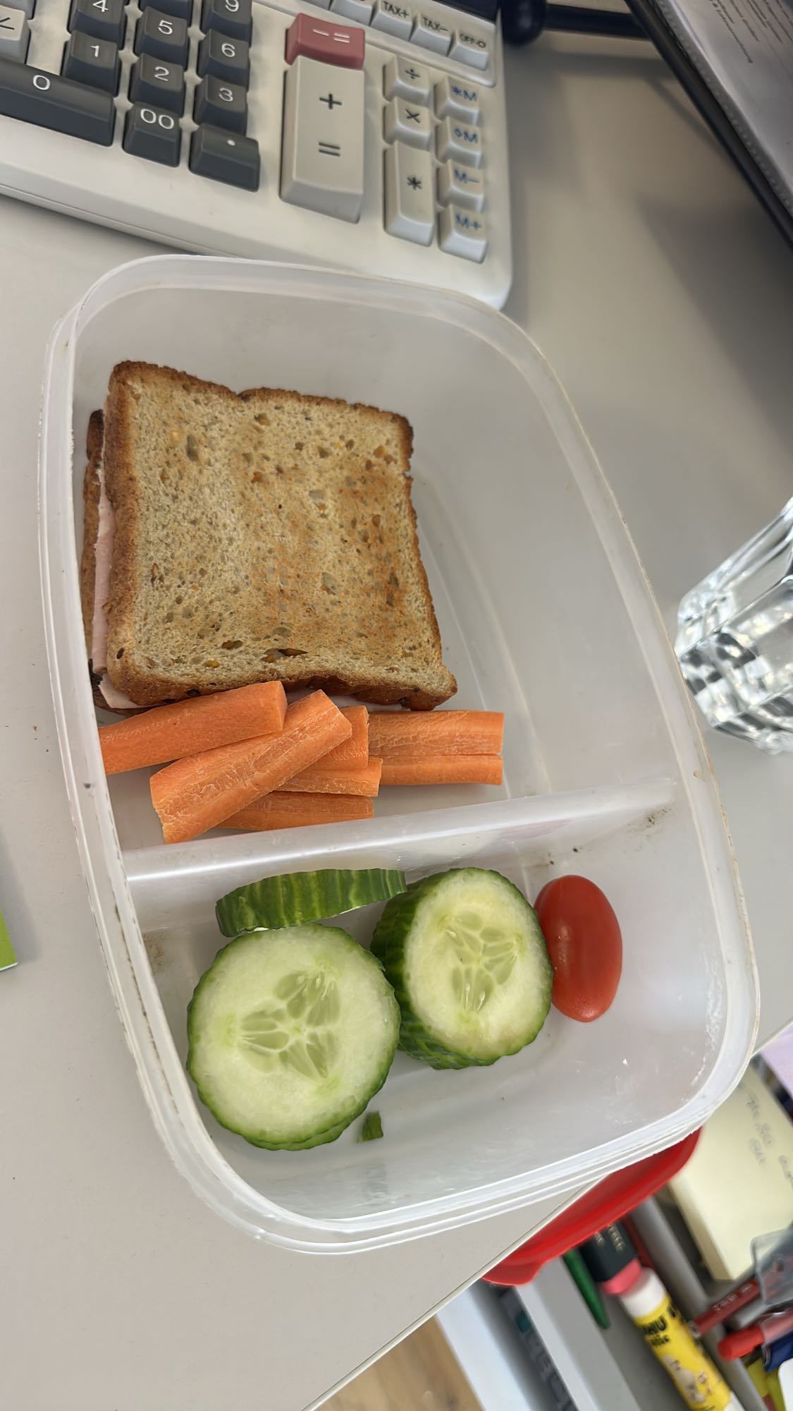 Sandwich met groenten