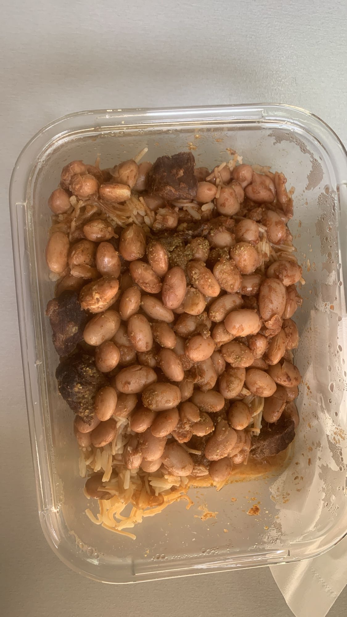 Beans Rice with Meat