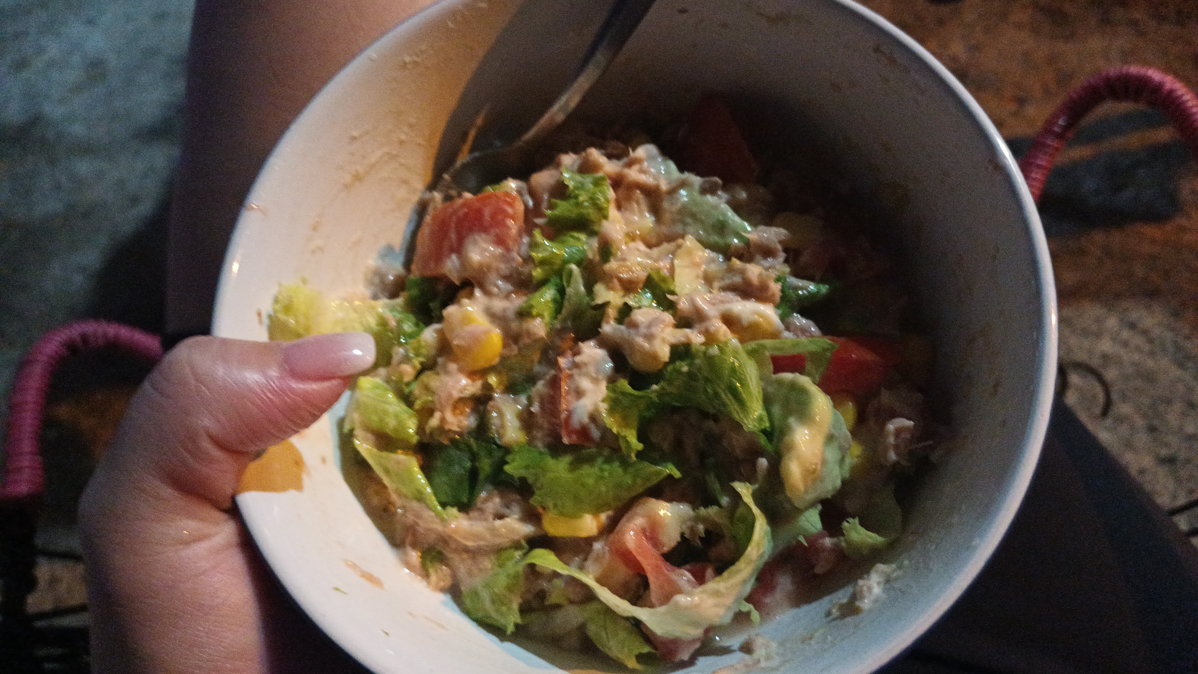 ensalada de atún