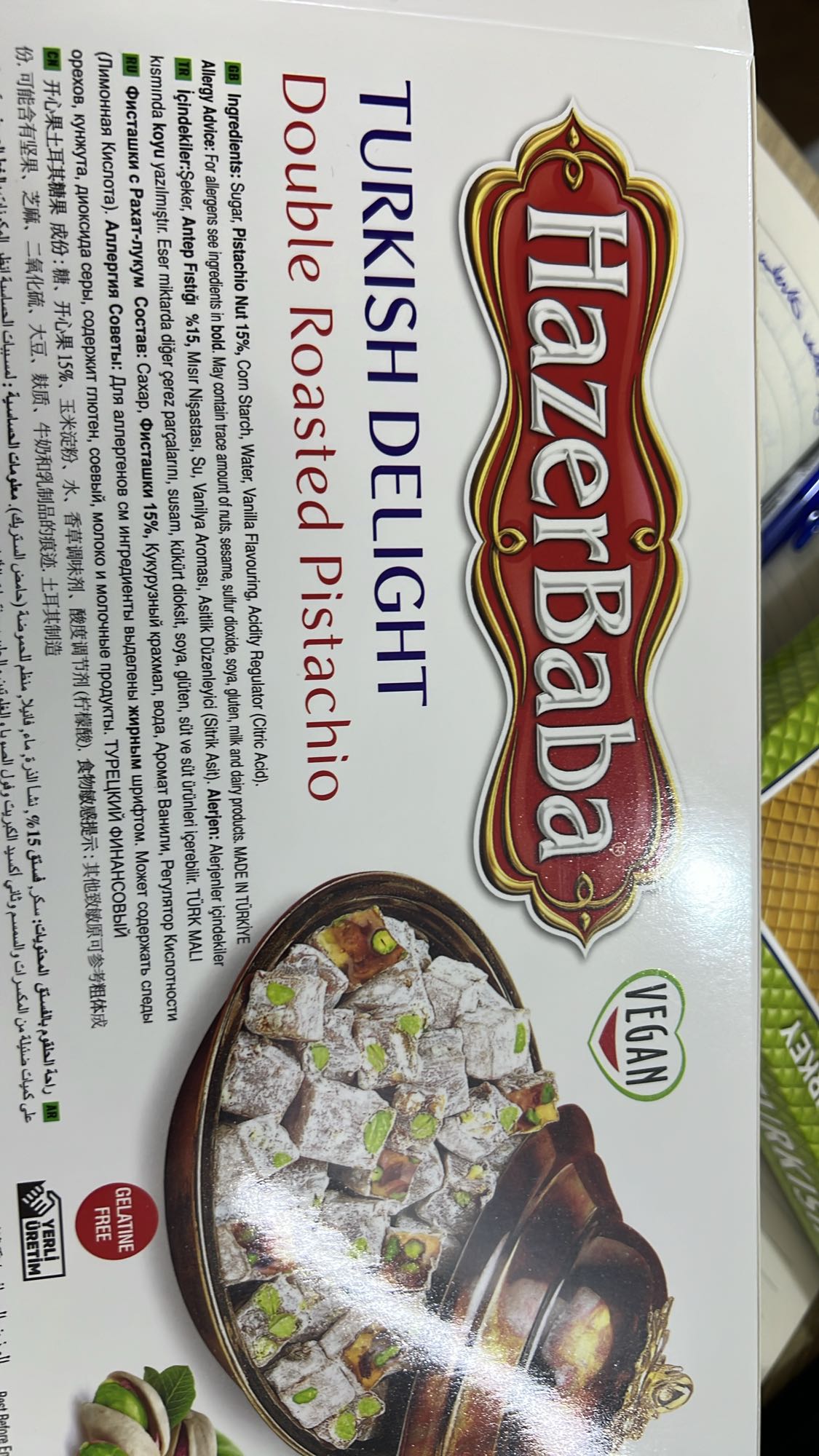 Pistachio Turkish Delight