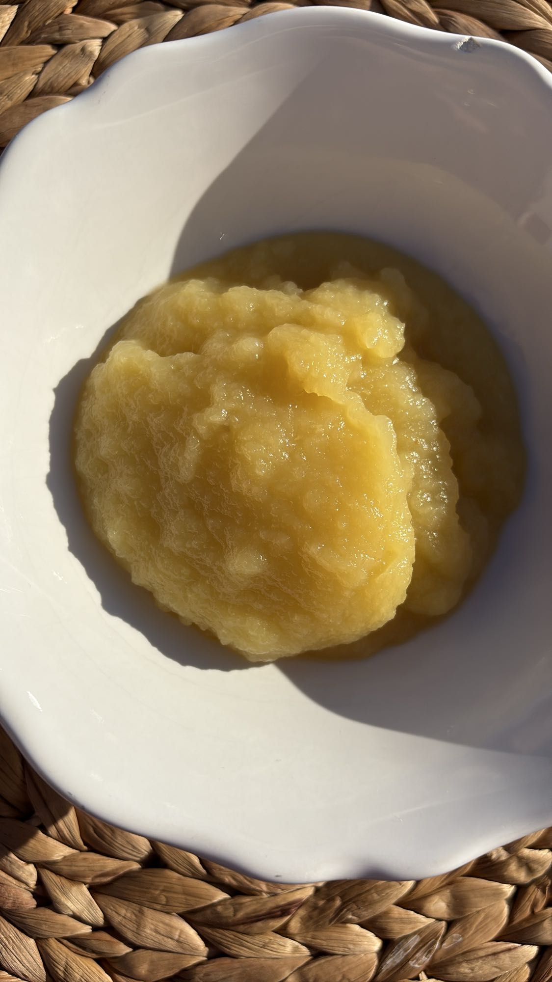 Apple puree