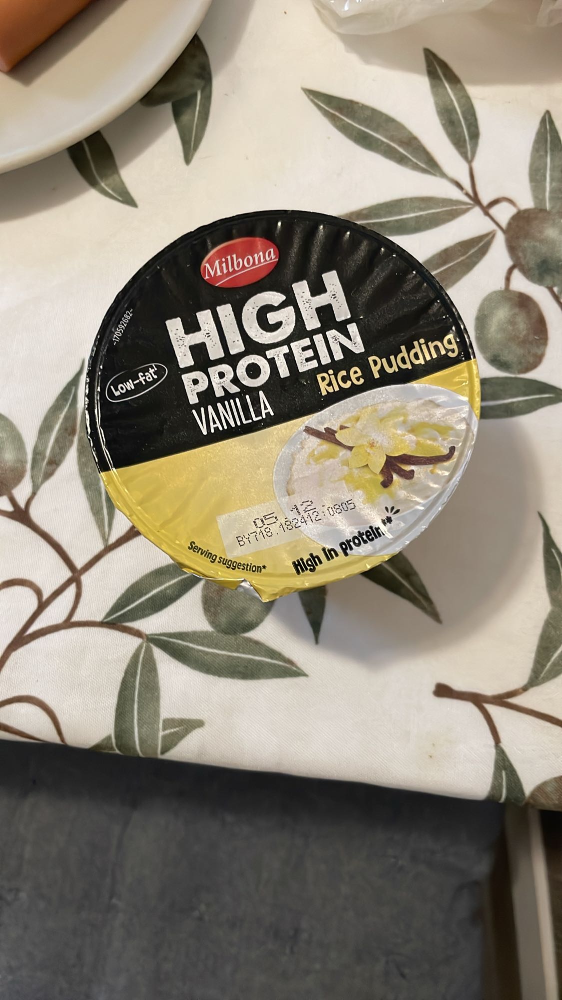 Budincă de orez proteică