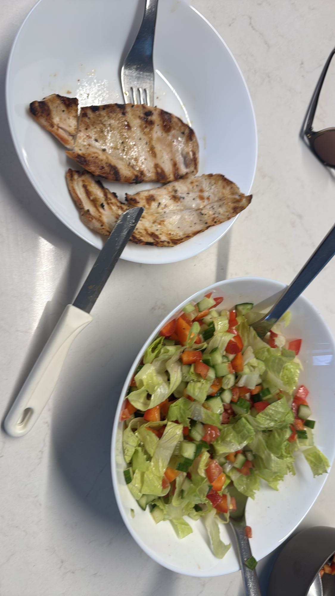 Grilled Chicken & Salad