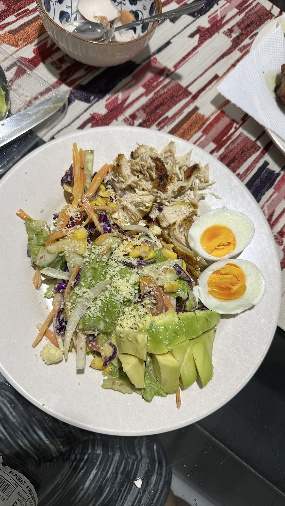 Chicken Salad with Egg