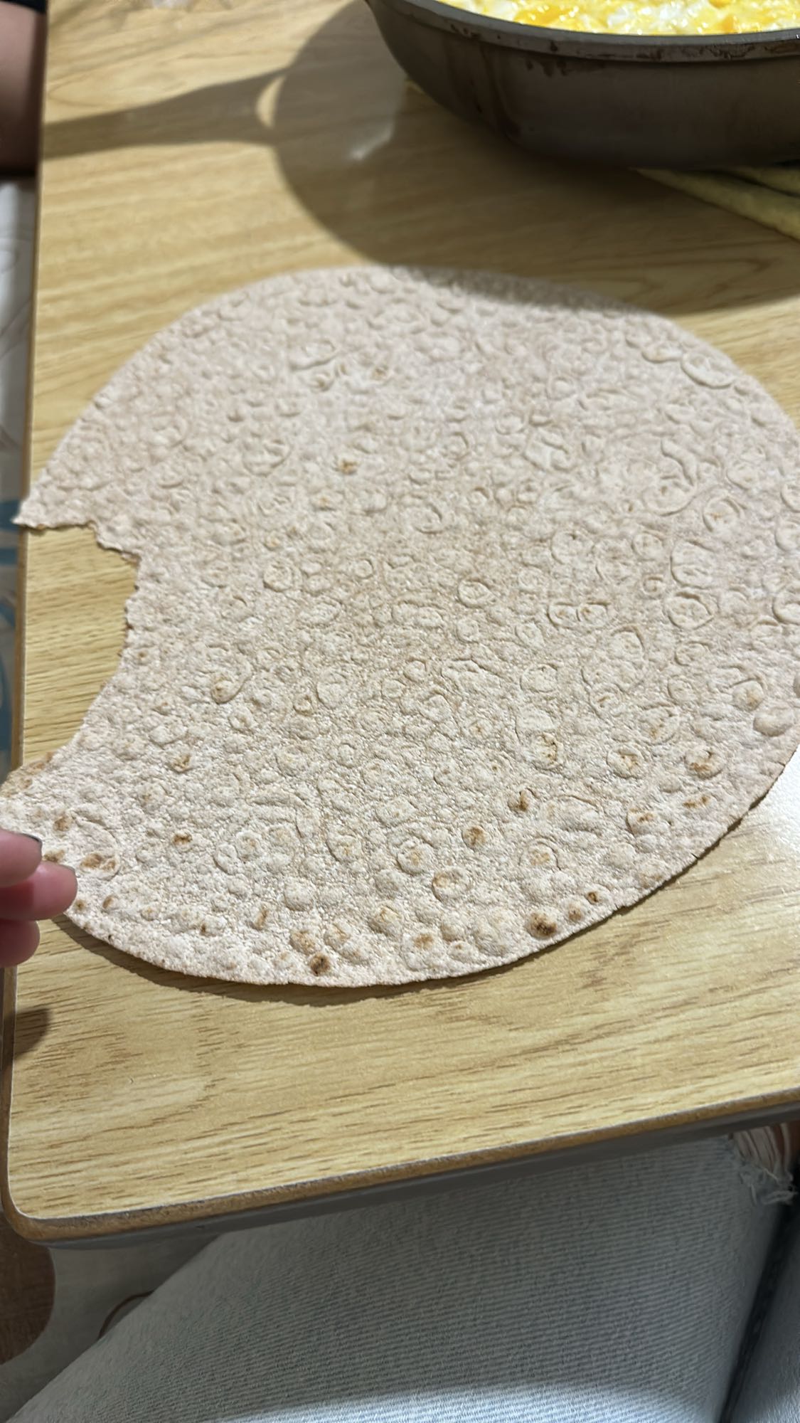 Whole wheat flatbread