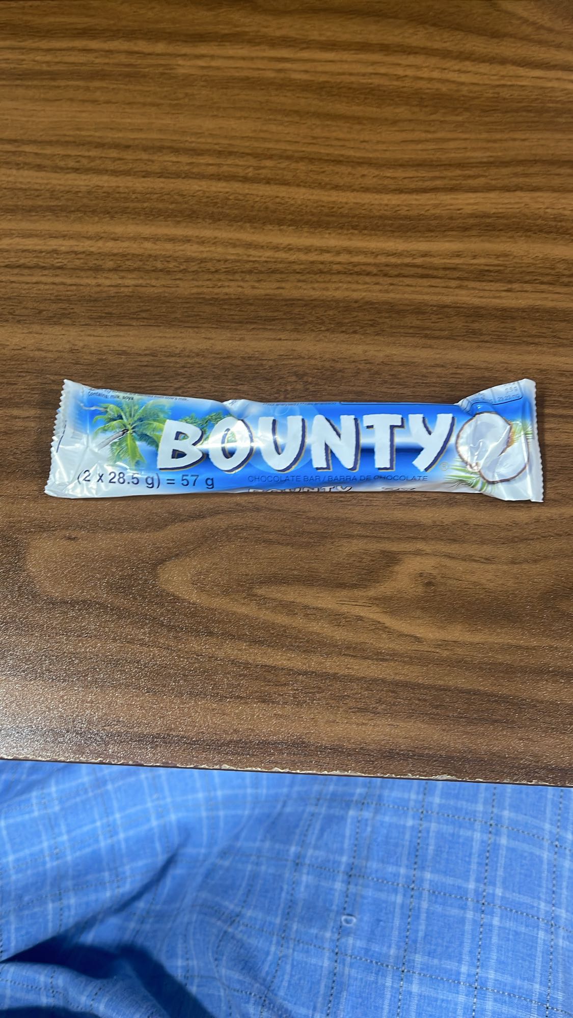 Bounty chocolate bar