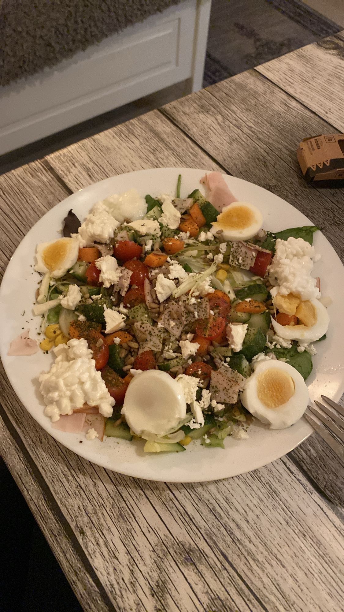 Blandad hälsosallad