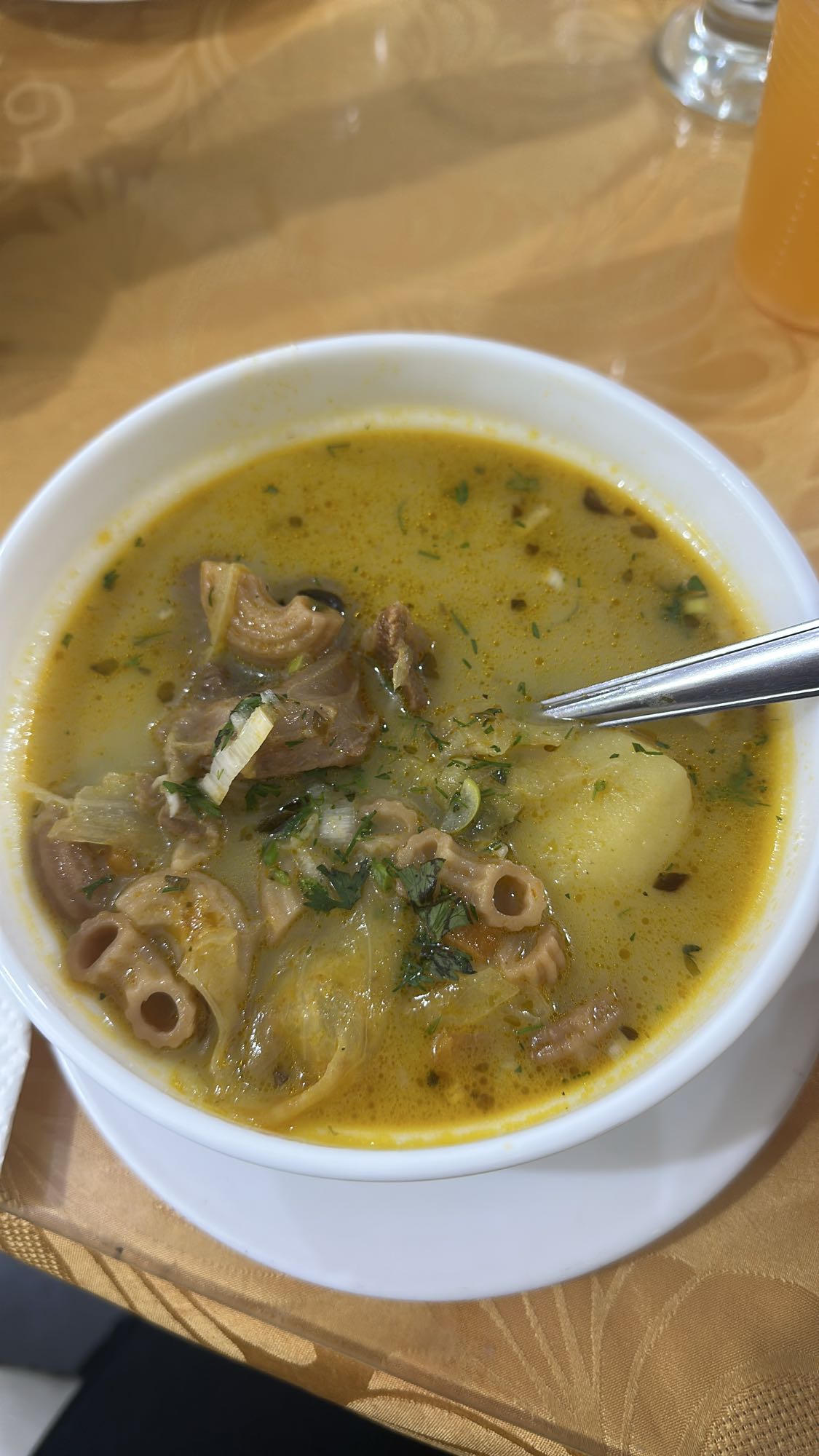 sopa de panza