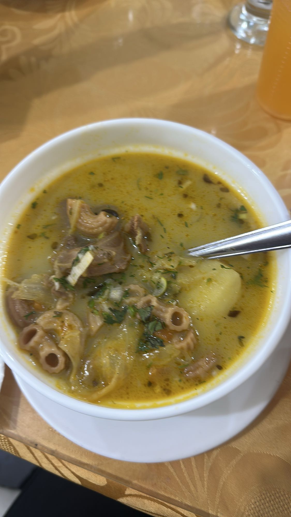 sopa de panza