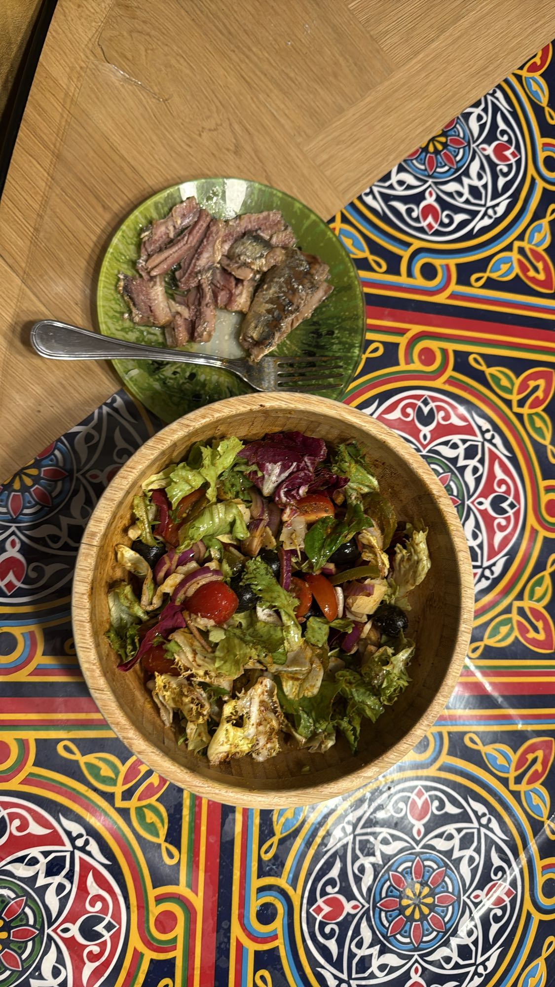 Sardine and Mixed Salad