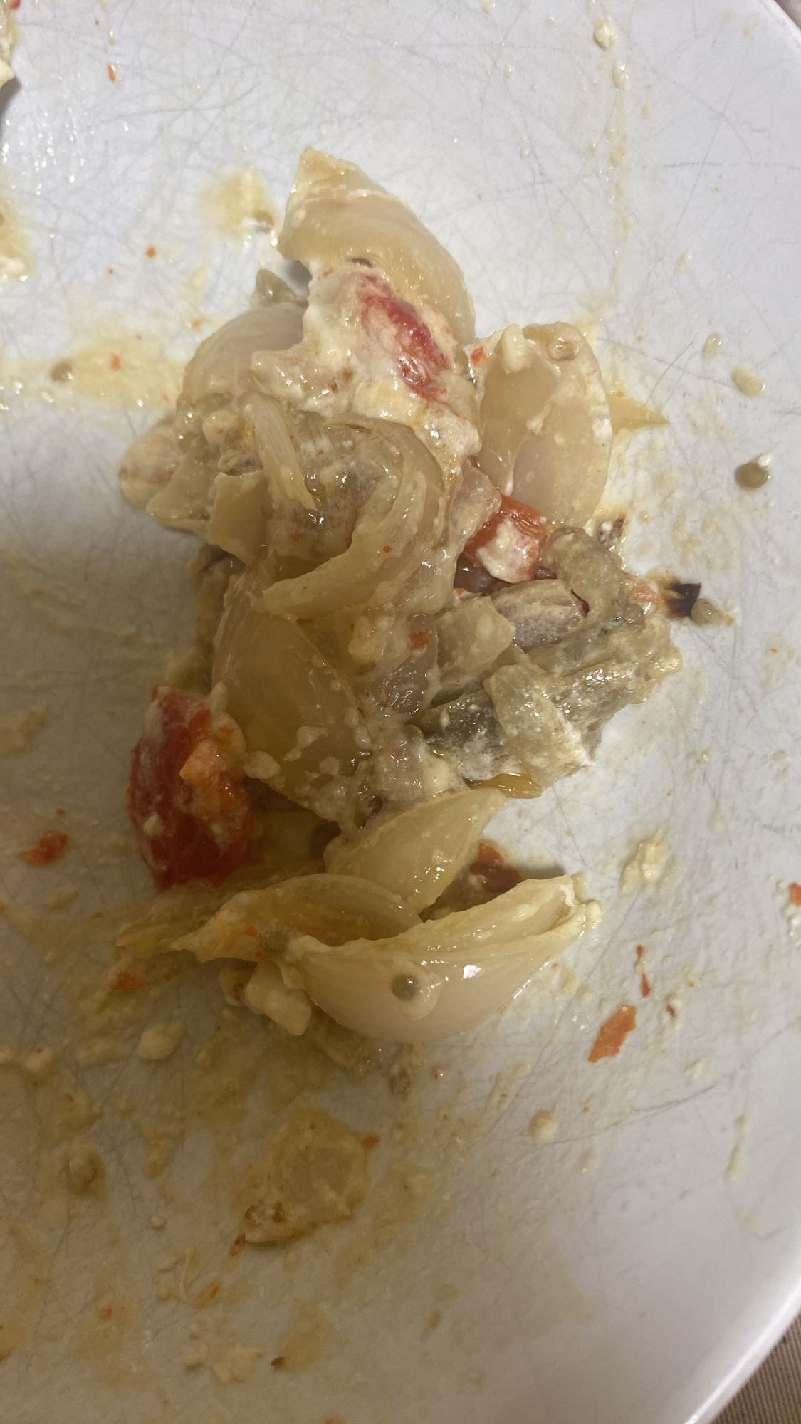 Verduras asadas con queso