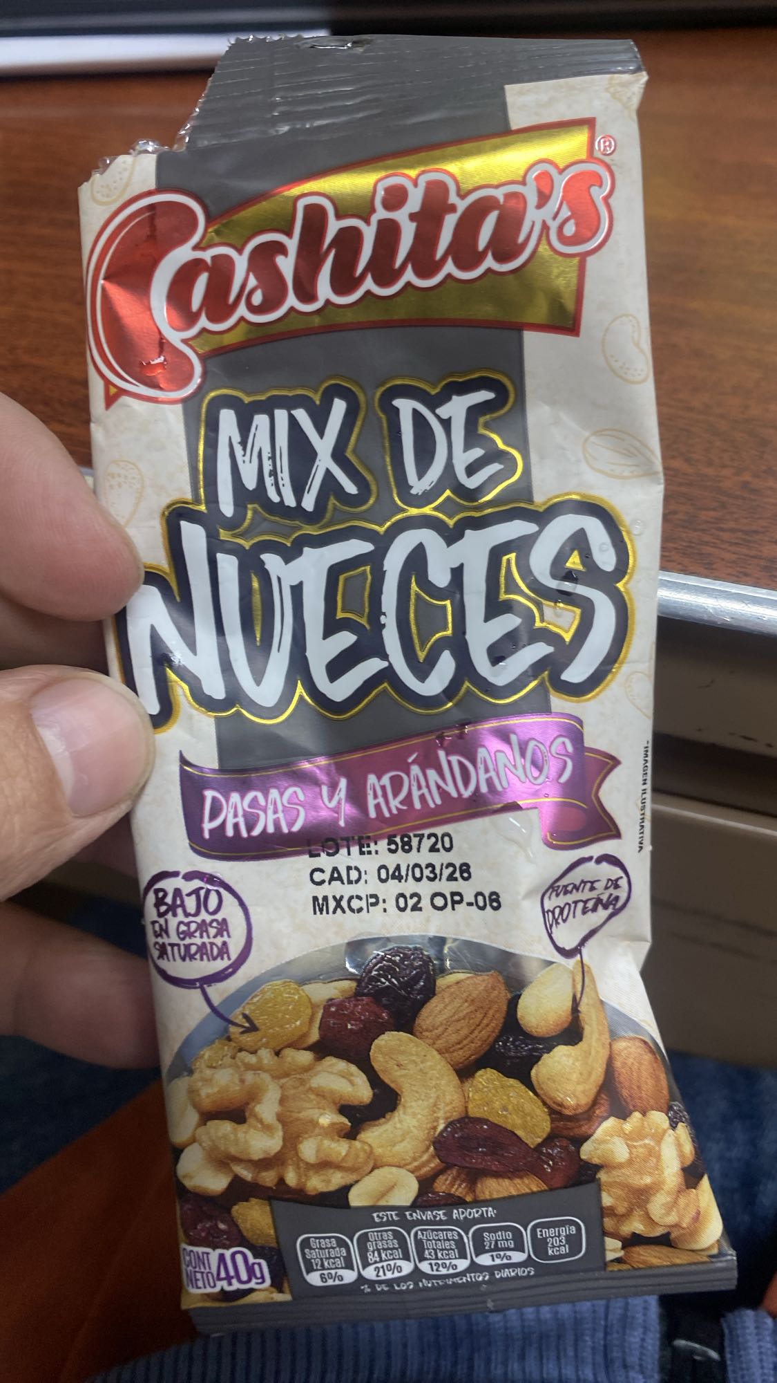 Mix de nueces y frutos secos