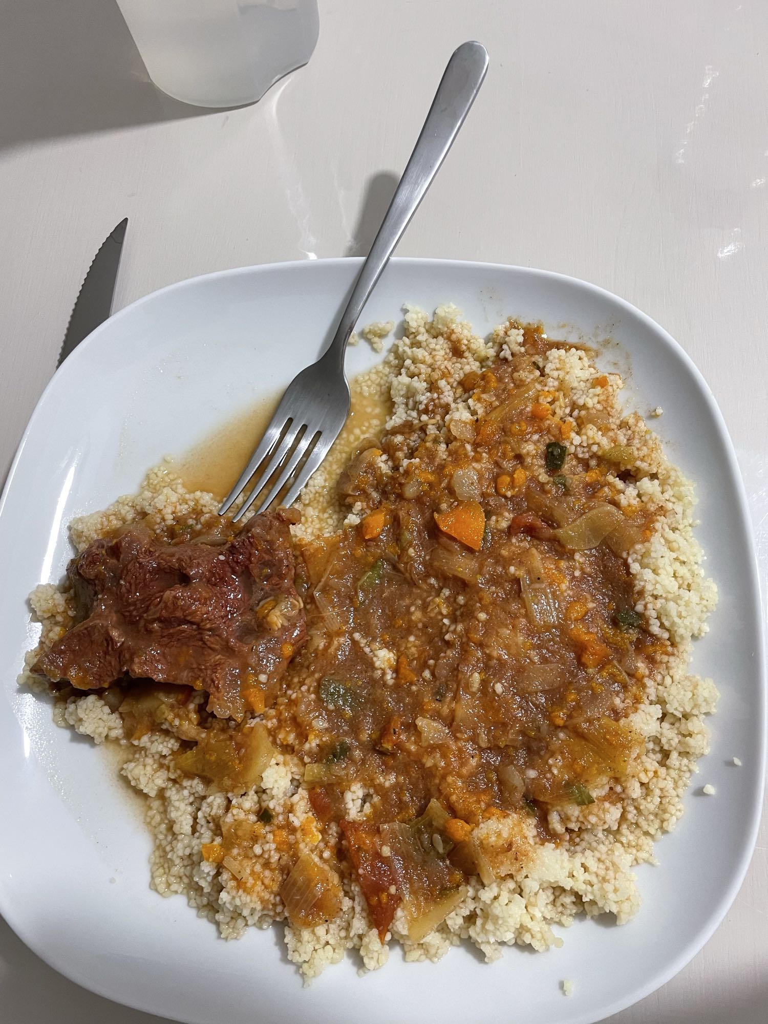 Couscous au ragoût