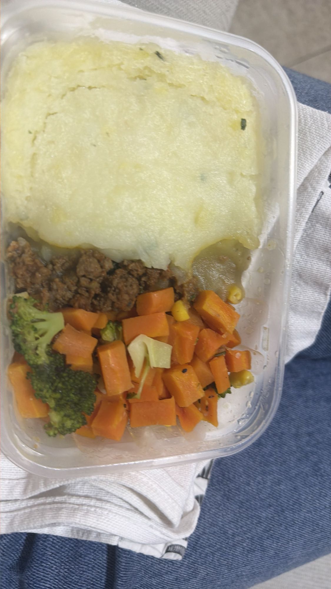 Escondidinho com legumes