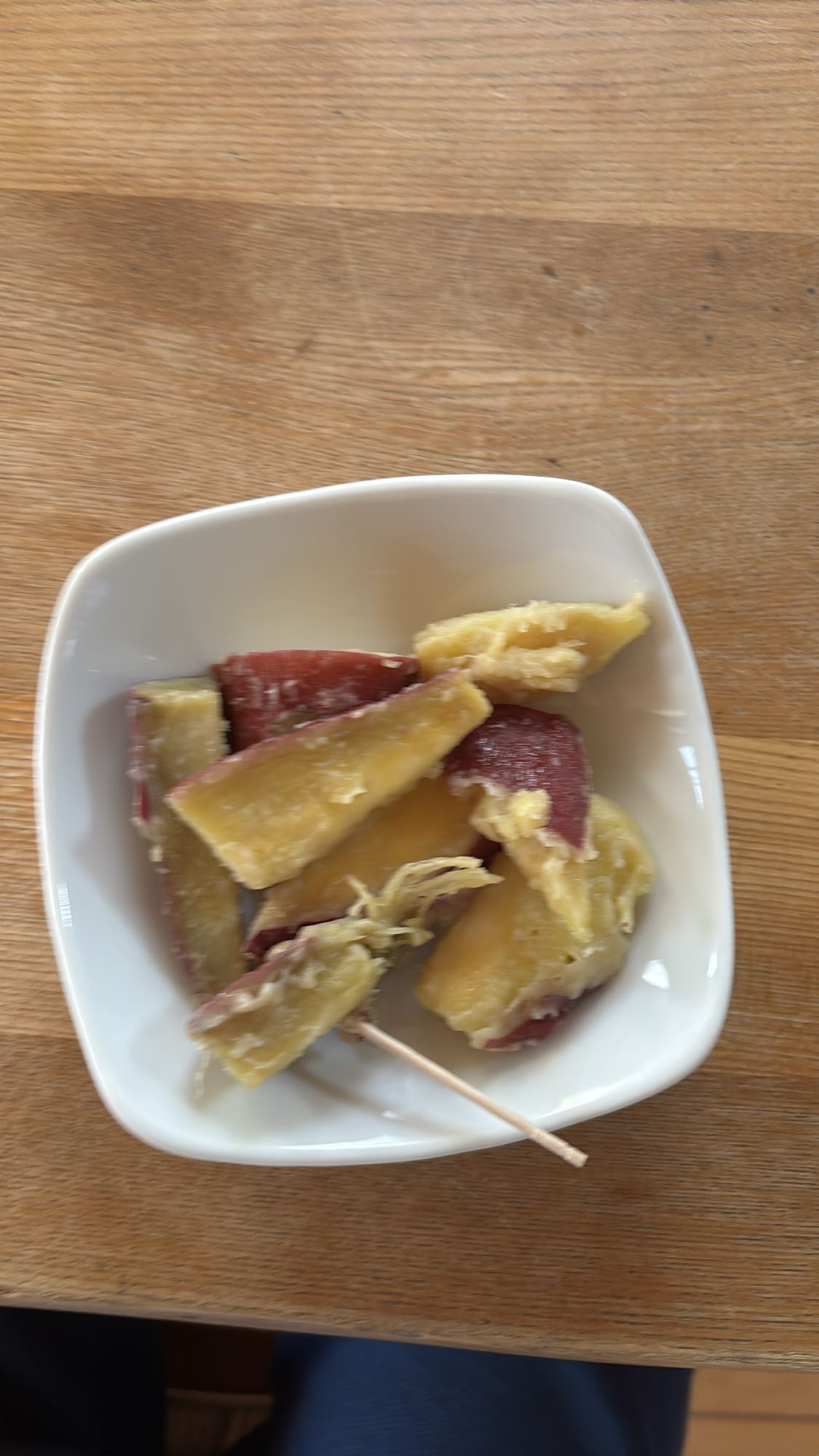 蒸しさつまいも