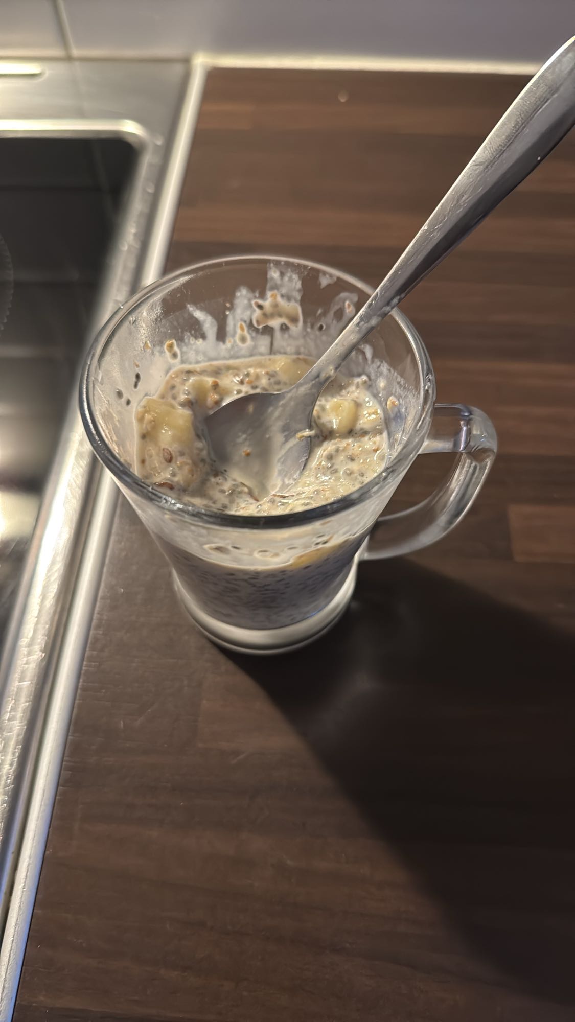 Chiapudding med banan