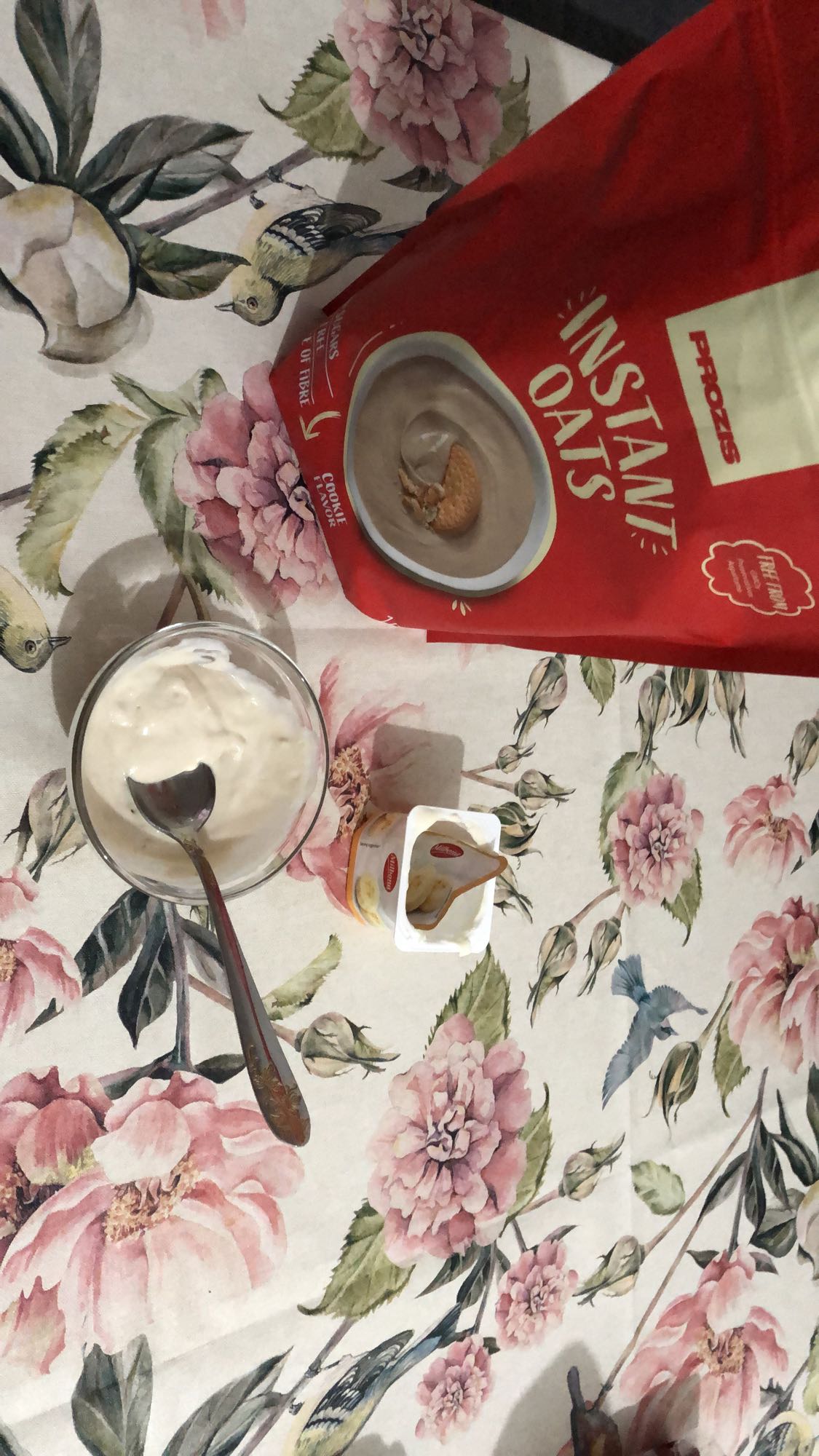 Yogurt and Oats Mix