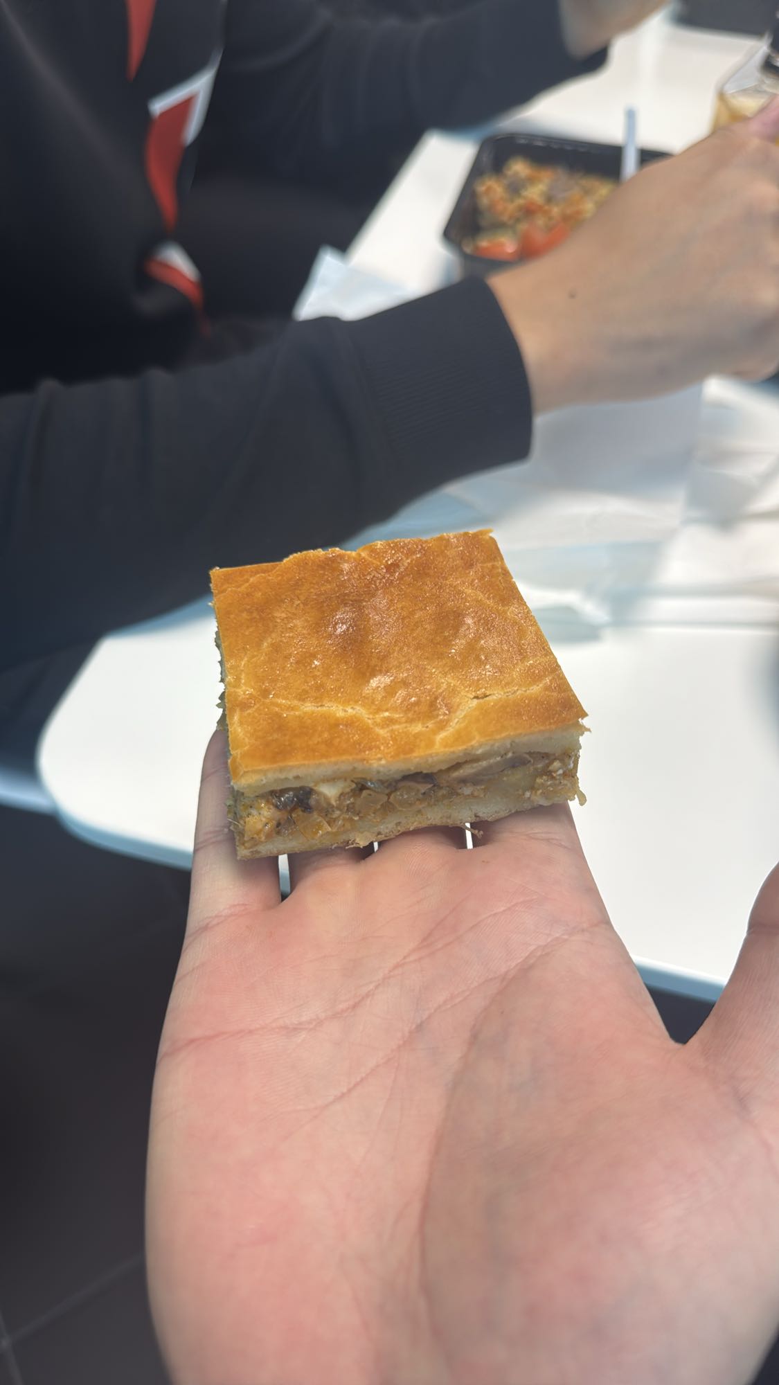 пирог с грибами