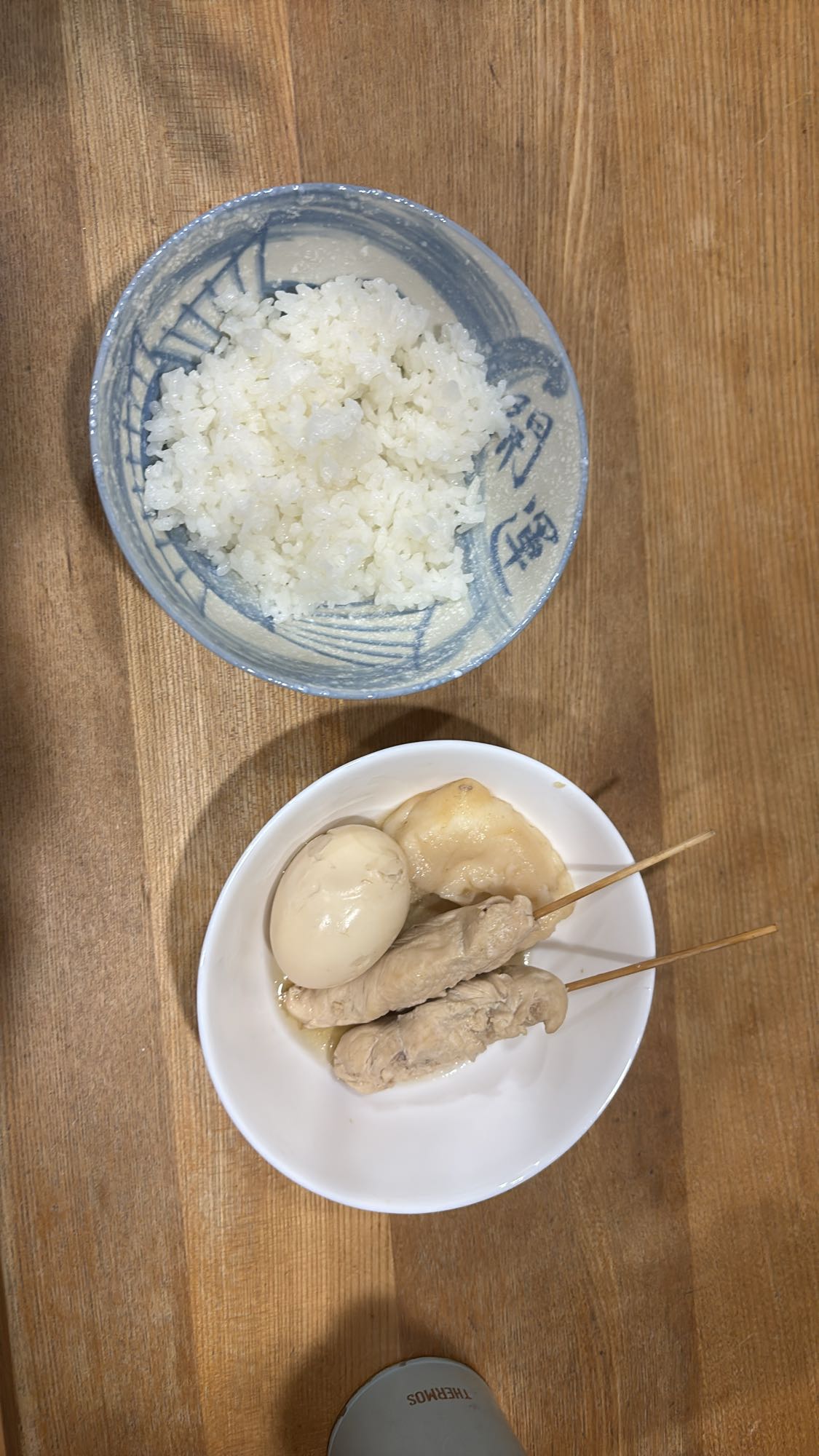 おでんとごはん