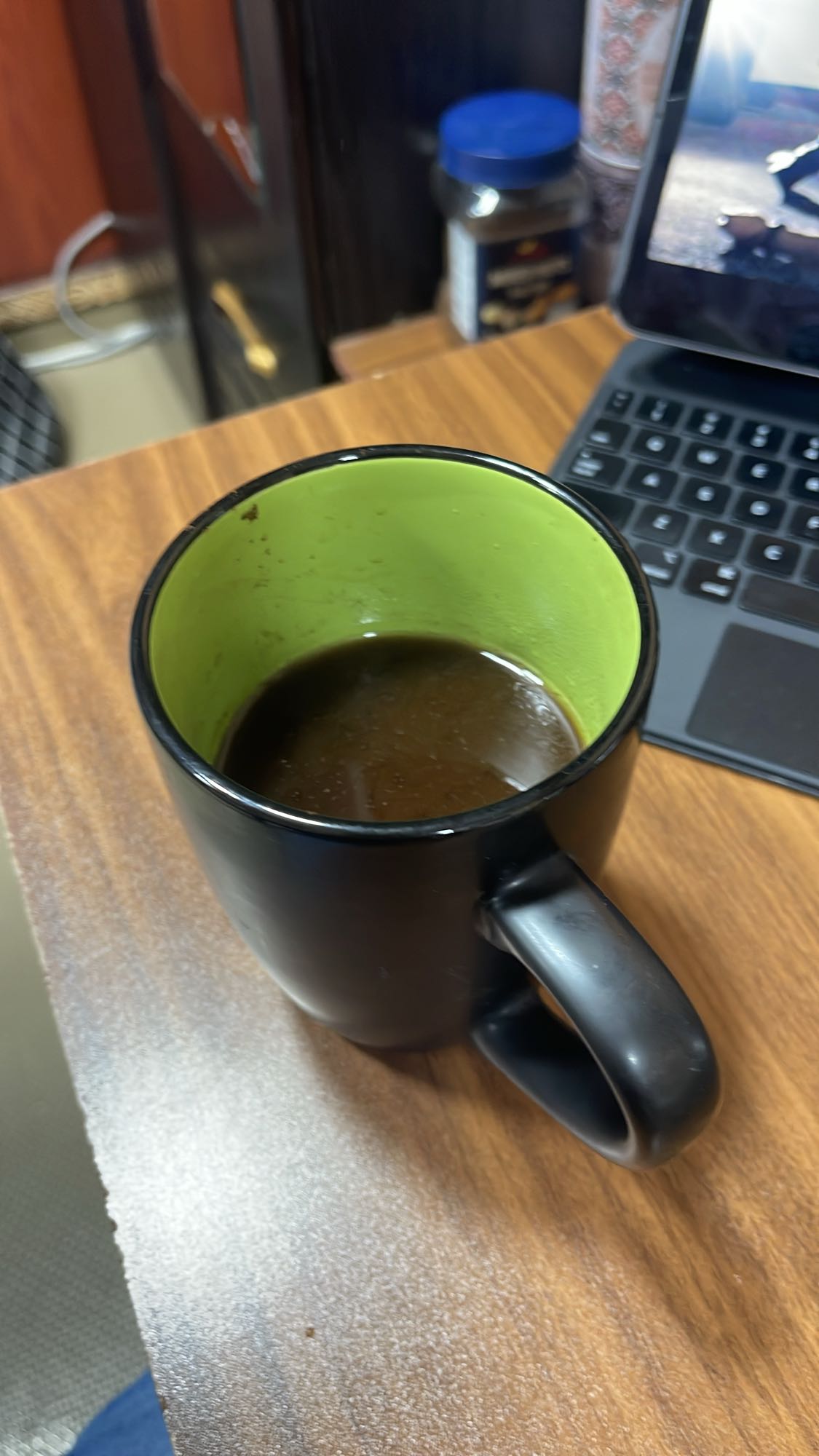 Black coffee