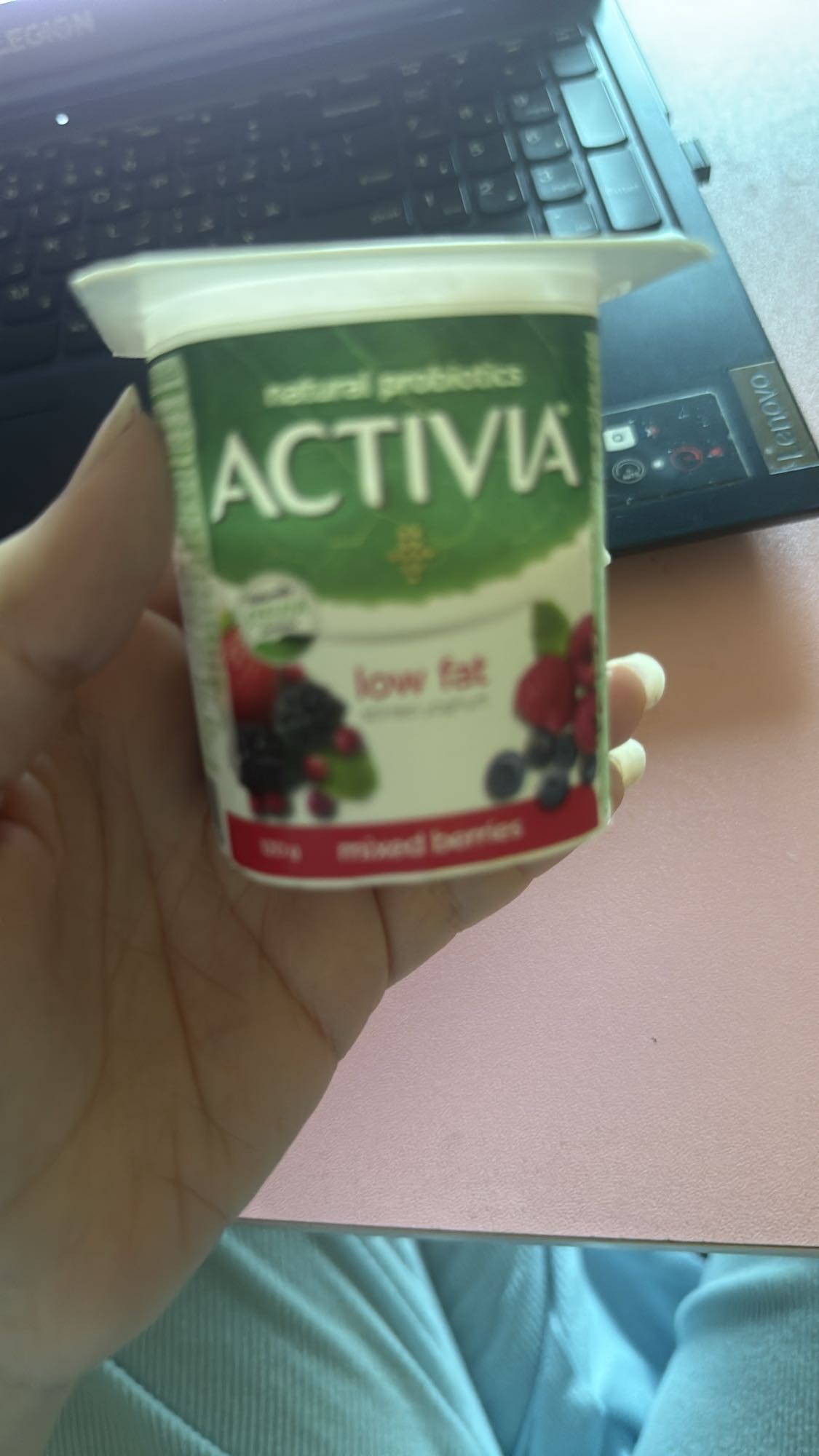 Activia mixed berries yogurt