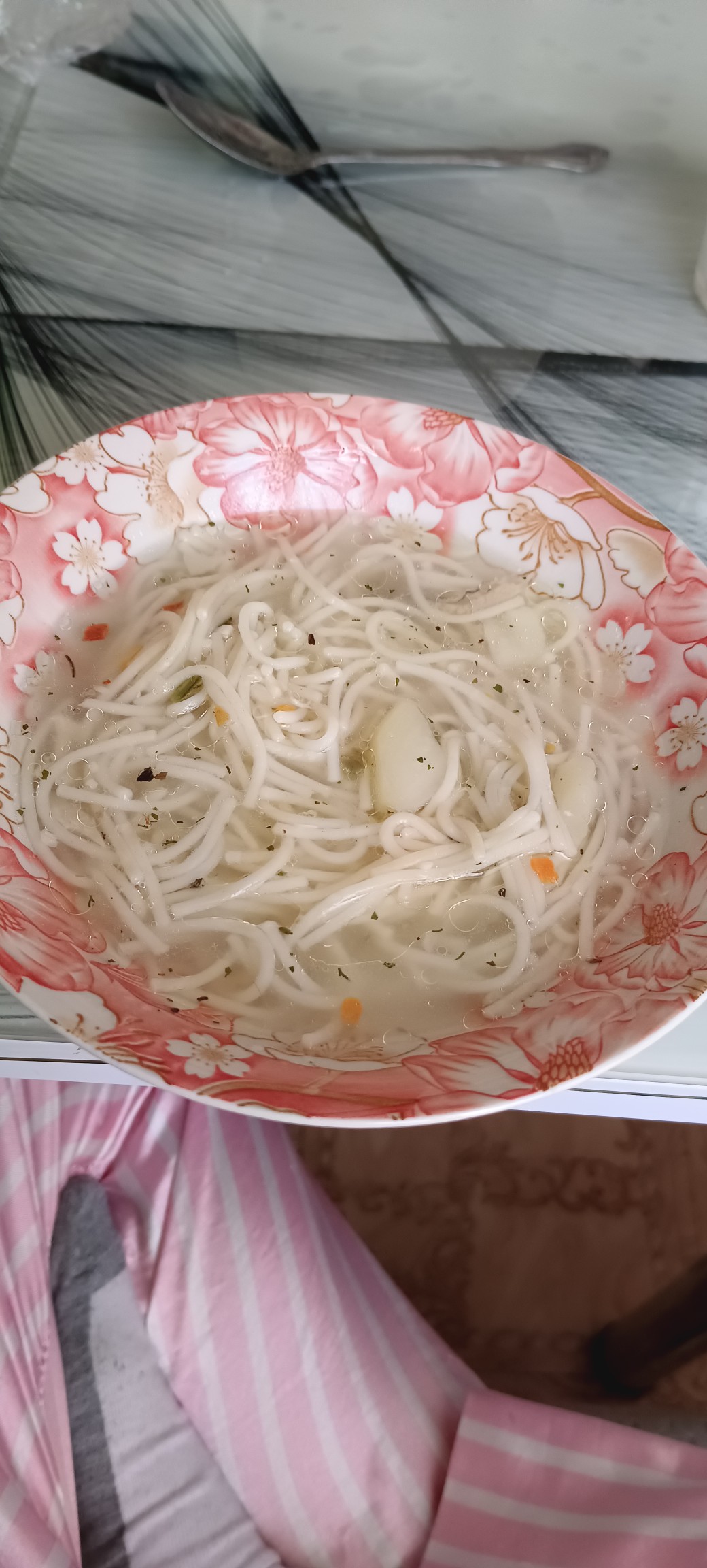 Simple noodle soup