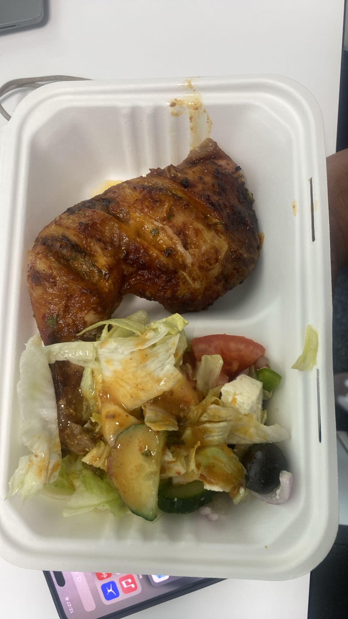 Grilled Chicken with Salad