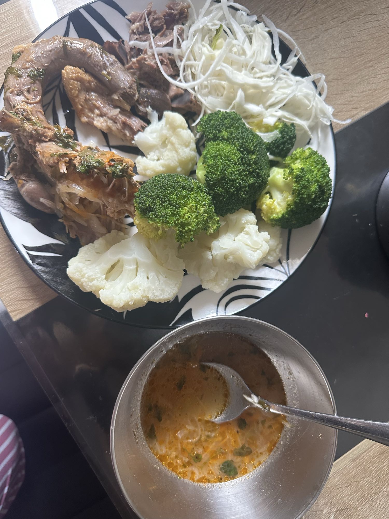 Curcan cu legume și supă