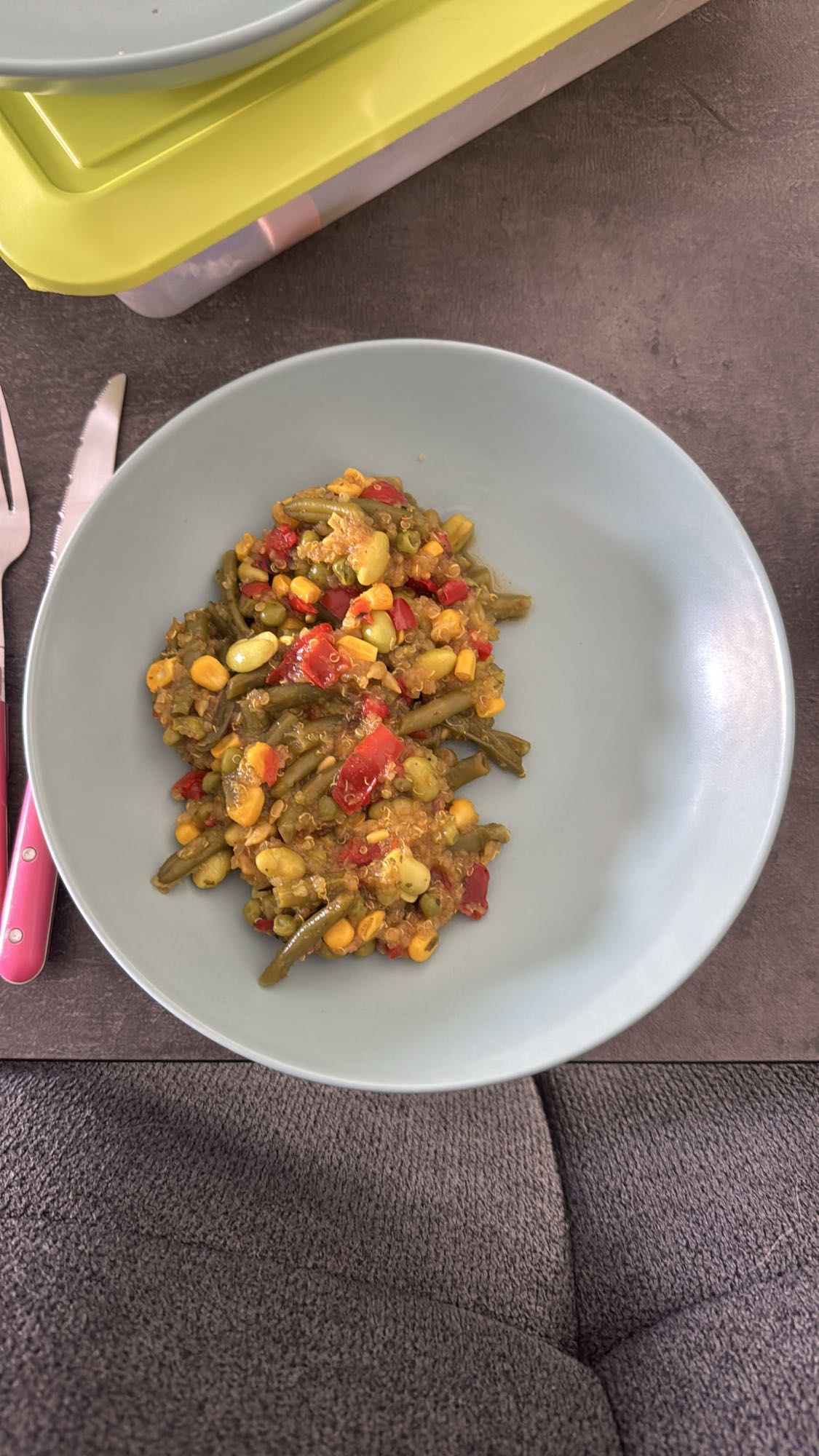 Mélange de légumes colorés