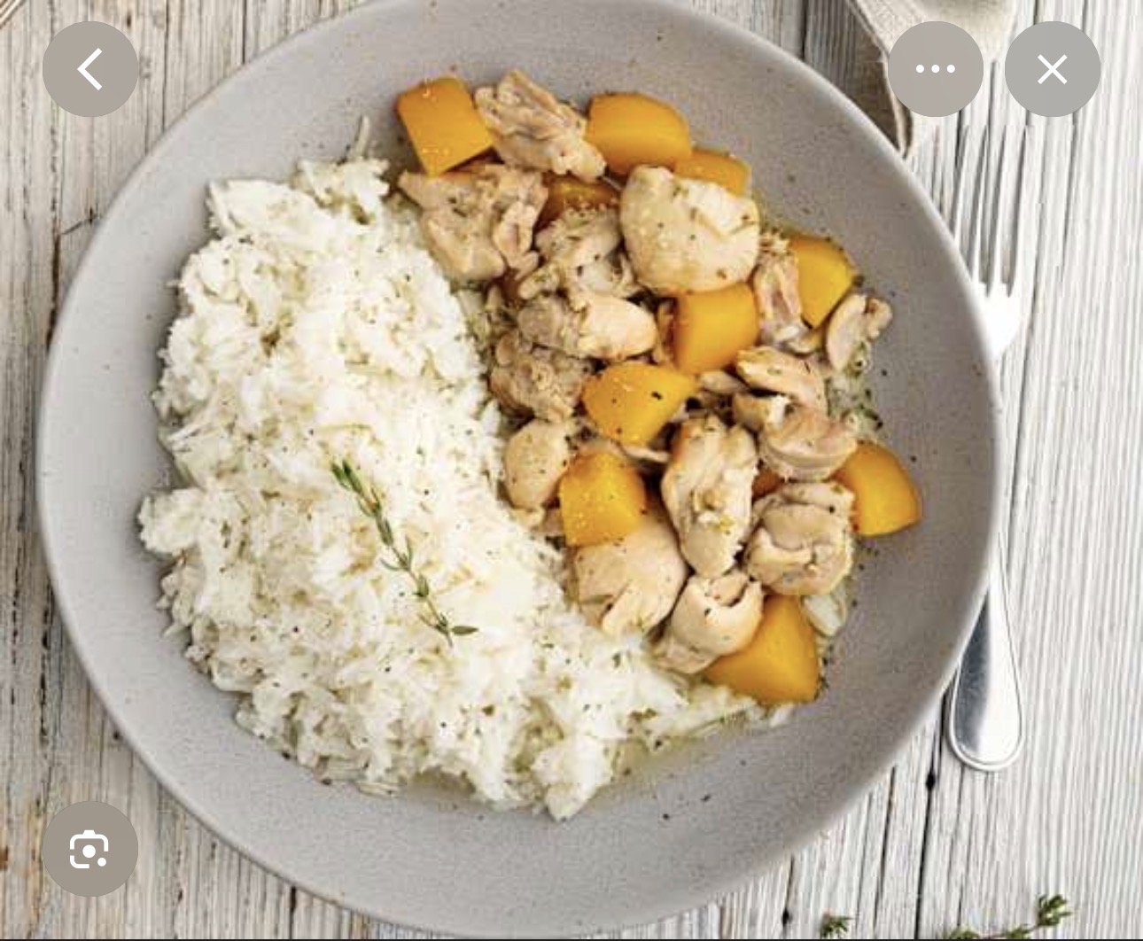 Chicken with rice & peppers