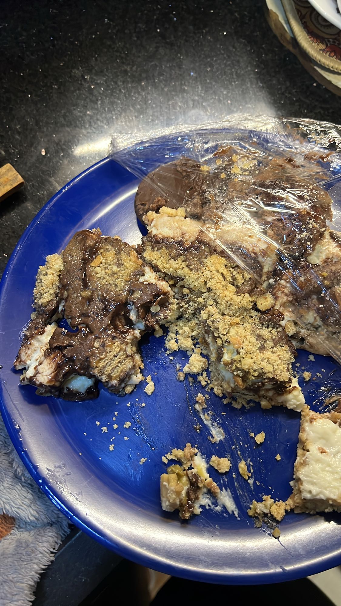 Chocolate biscuit dessert