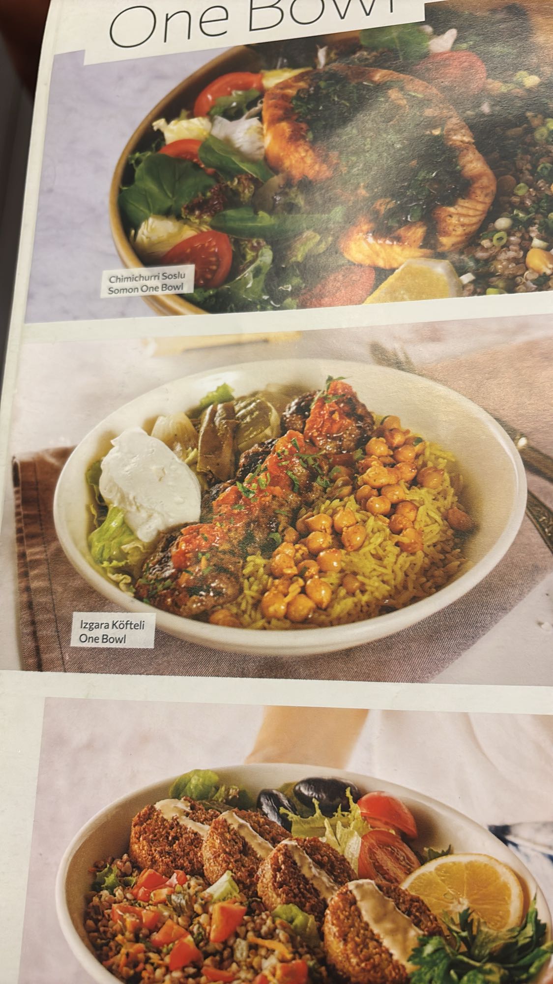 Izgara Köfteli One Bowl